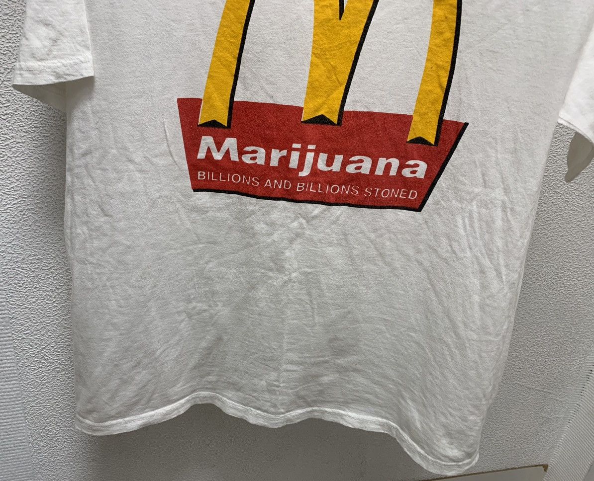 Vintage Marijuana Cannabis McDonald’s vintage 1990th 90th L-Xl sz Size US XL / EU 56 / 4 - 6 Thumbnail