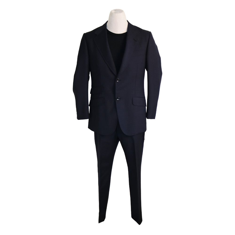 Gucci Gucci L'Aveugle Par Amour Black Mohair-Wool Suit Set Size 48R - 4 Thumbnail
