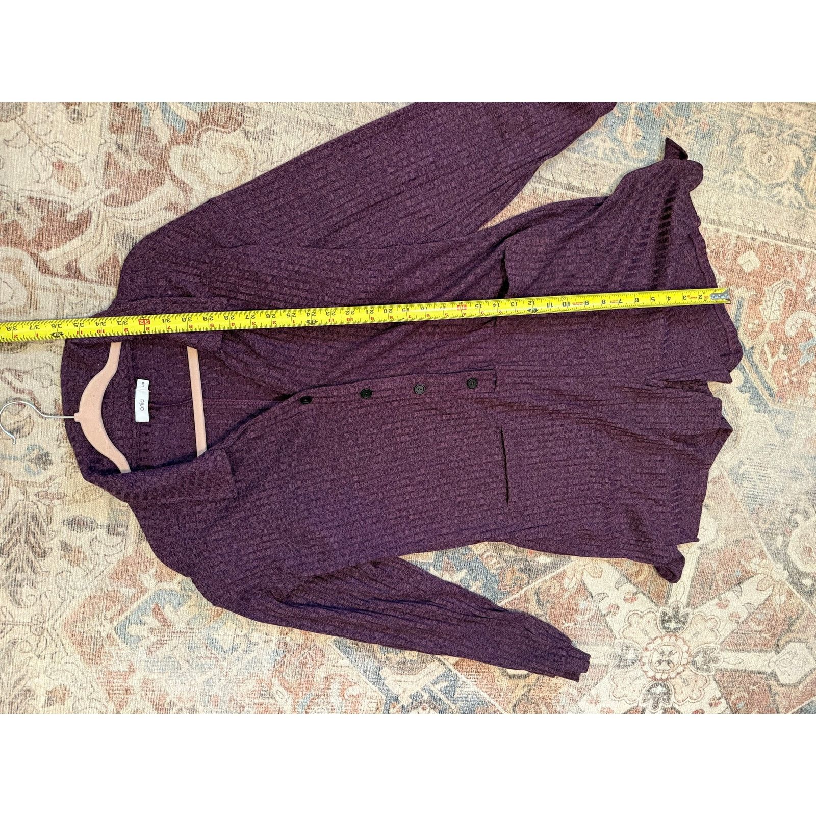 Onia Onia NWOT Ribbed Knit Long Sleeve Romper Large, MP $120 Size 34" / US 12 / IT 48 - 10 Thumbnail