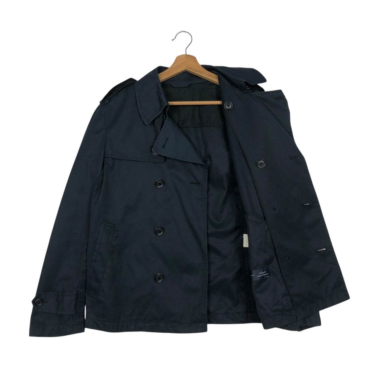 SHIPS 🔥RICH BLACK VINTAGE CHORE JACKET SHIPS JPN ISSEY MIYAKE Size US S / EU 44-46 / 1 - 13 Thumbnail