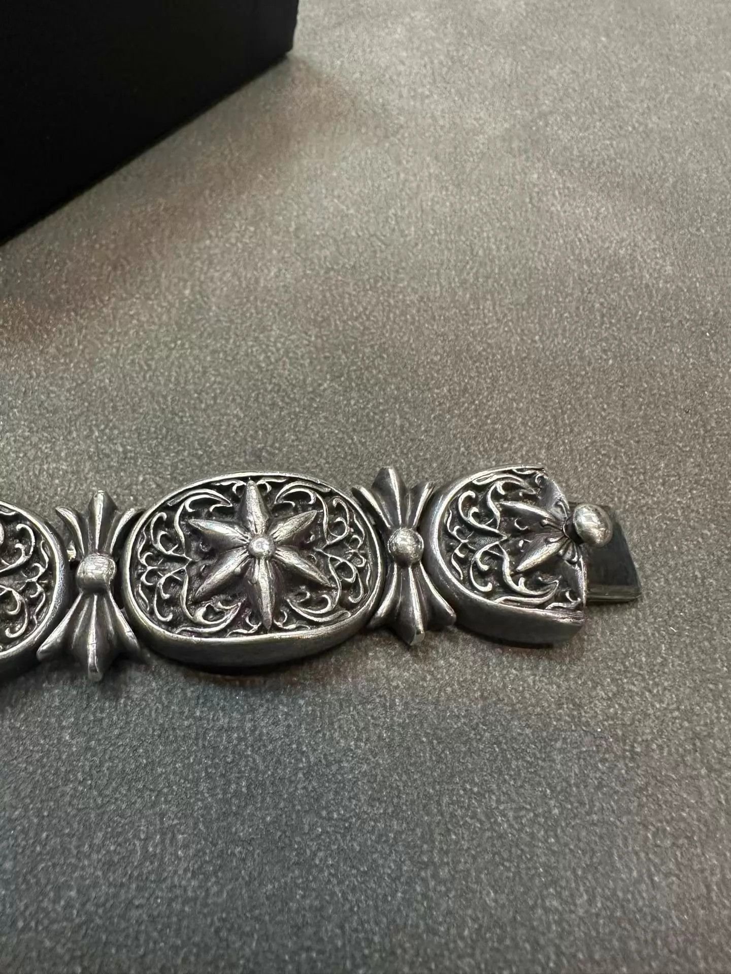 Chrome Hearts Chrome Hearts Men's Hexagram Vine Bracelet 18cm Size ONE SIZE - 3 Thumbnail
