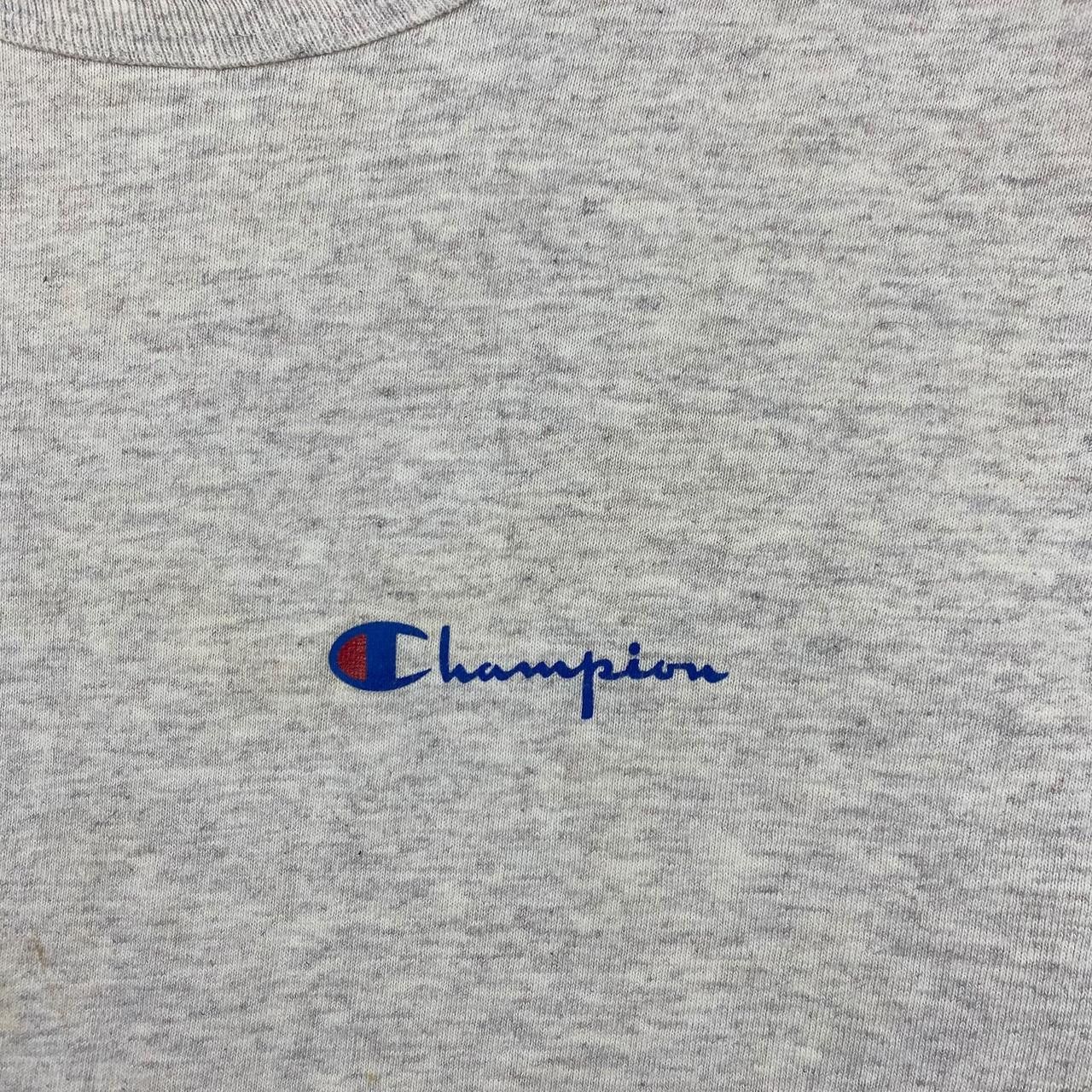 Champion Vintage 90’ CHAMPION PRODUCTS Script Logo Tee Shirt Top Size L / US 10 / IT 46 - 3 Thumbnail