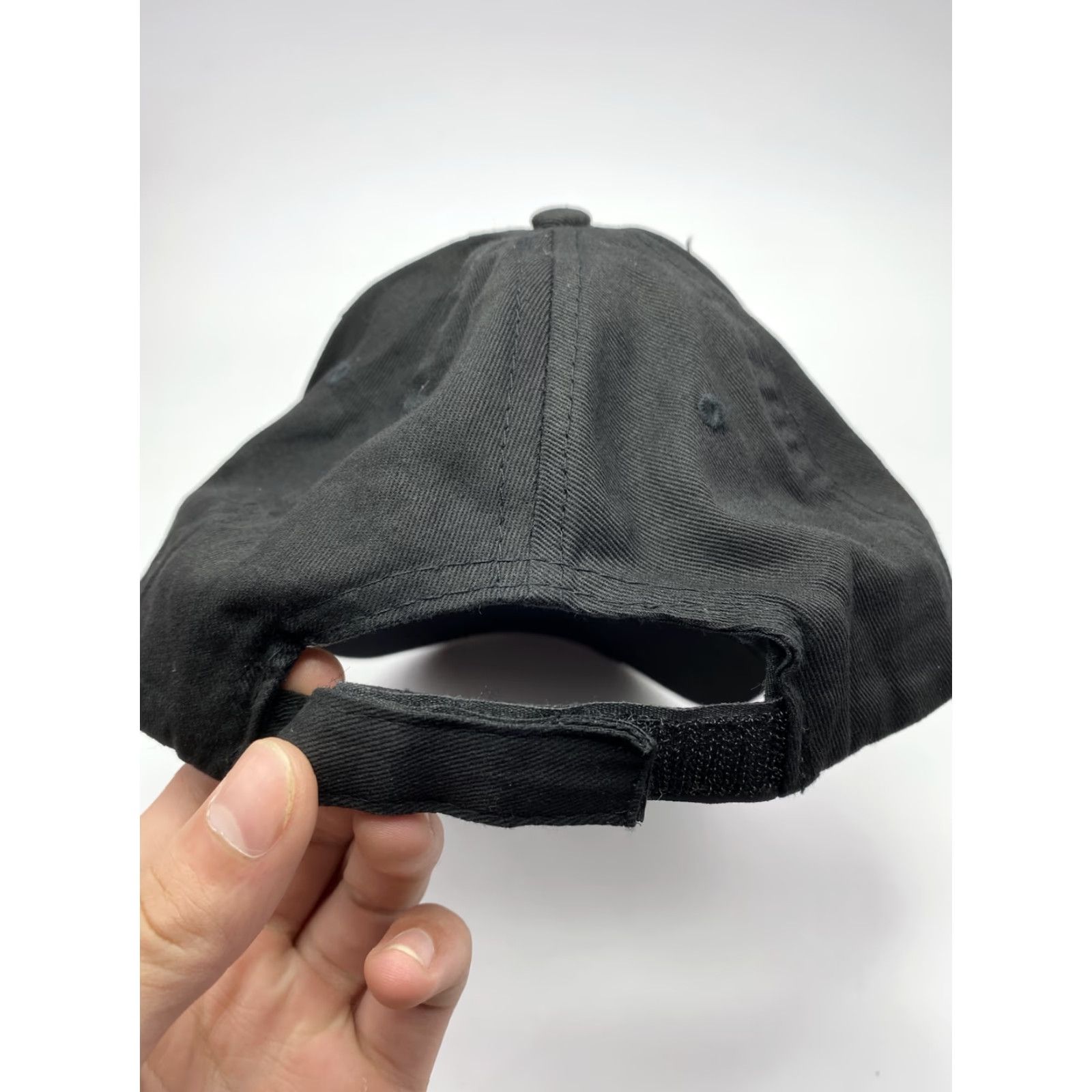 Vintage K-PRODUCTS Racing Baseball Cap Adjustable Adjustable Black Canvas Men American Theme Size ONE SIZE - 4 Thumbnail