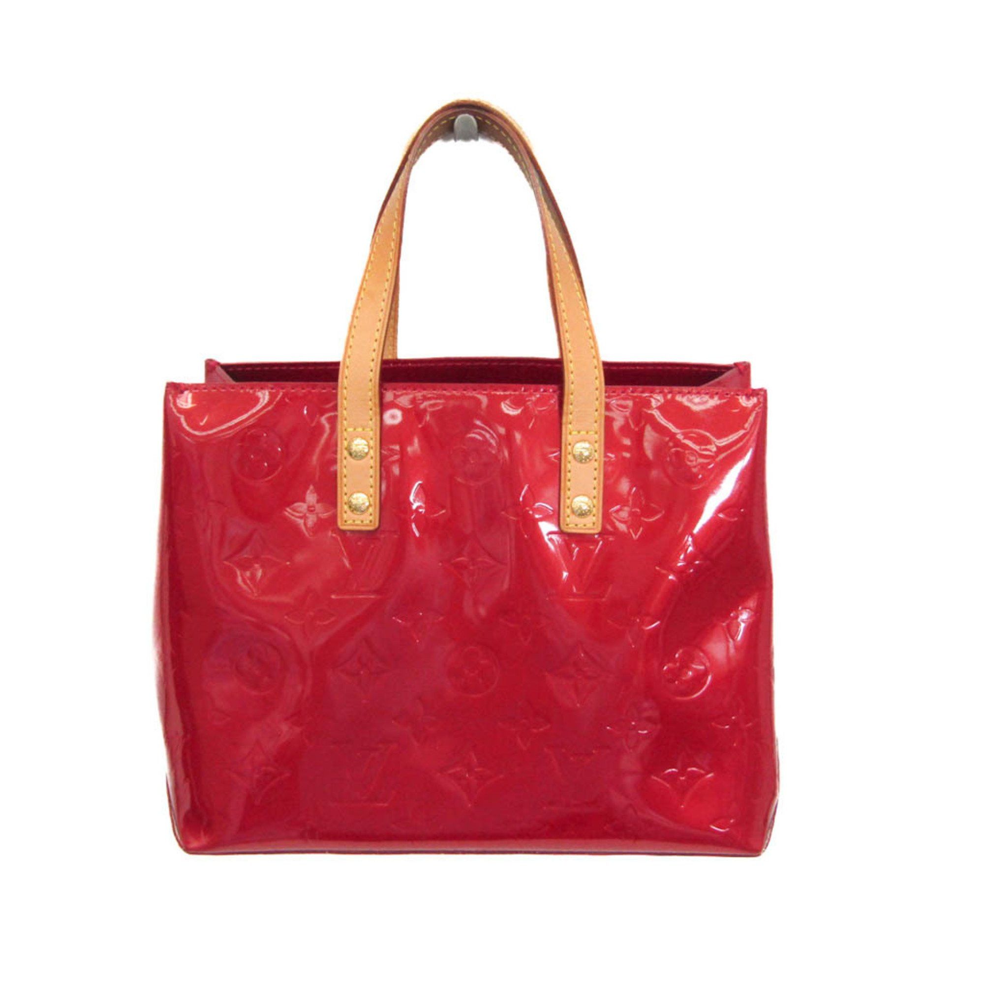 Louis Vuitton Louis Vuitton Monogram Vernis Reade PM M91990 Women's Handbag Pomme D'amour Size ONE SIZE - 1 Thumbnail