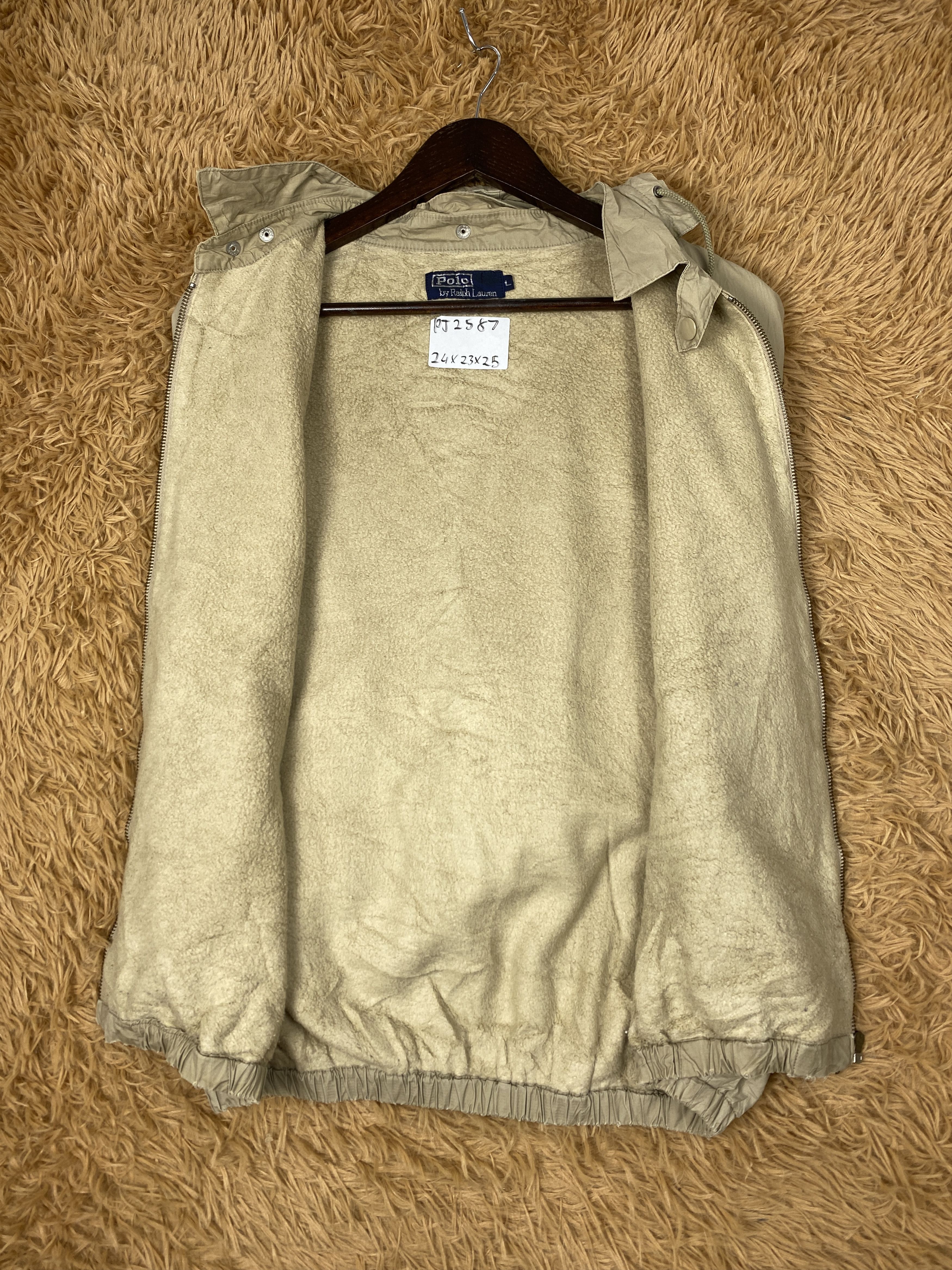 Polo Ralph Lauren Vintage Polo Ralph Lauren Fleece Lining Jacket PJ2587 Size US L / EU 52-54 / 3 - 5 Thumbnail