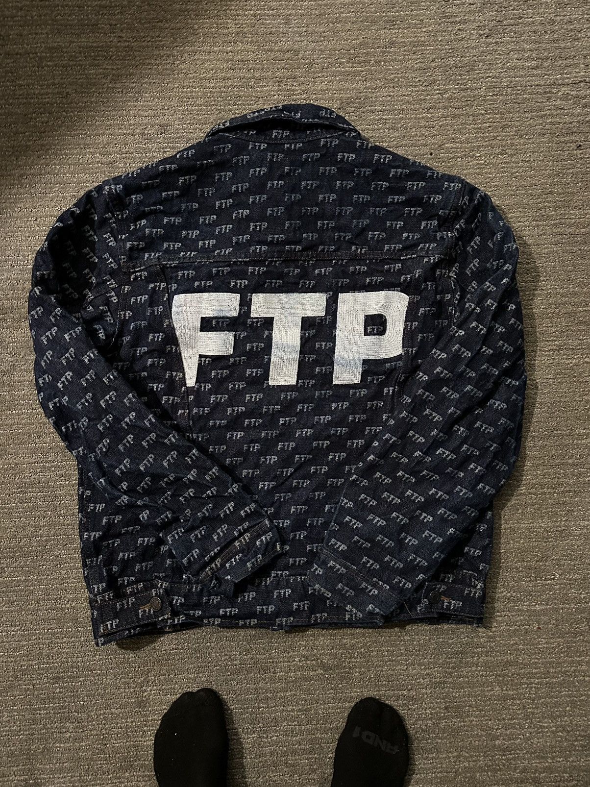 Fuck The Population Fuck the population logo denim jacket Size US M / EU 48-50 / 2 - 2 Thumbnail