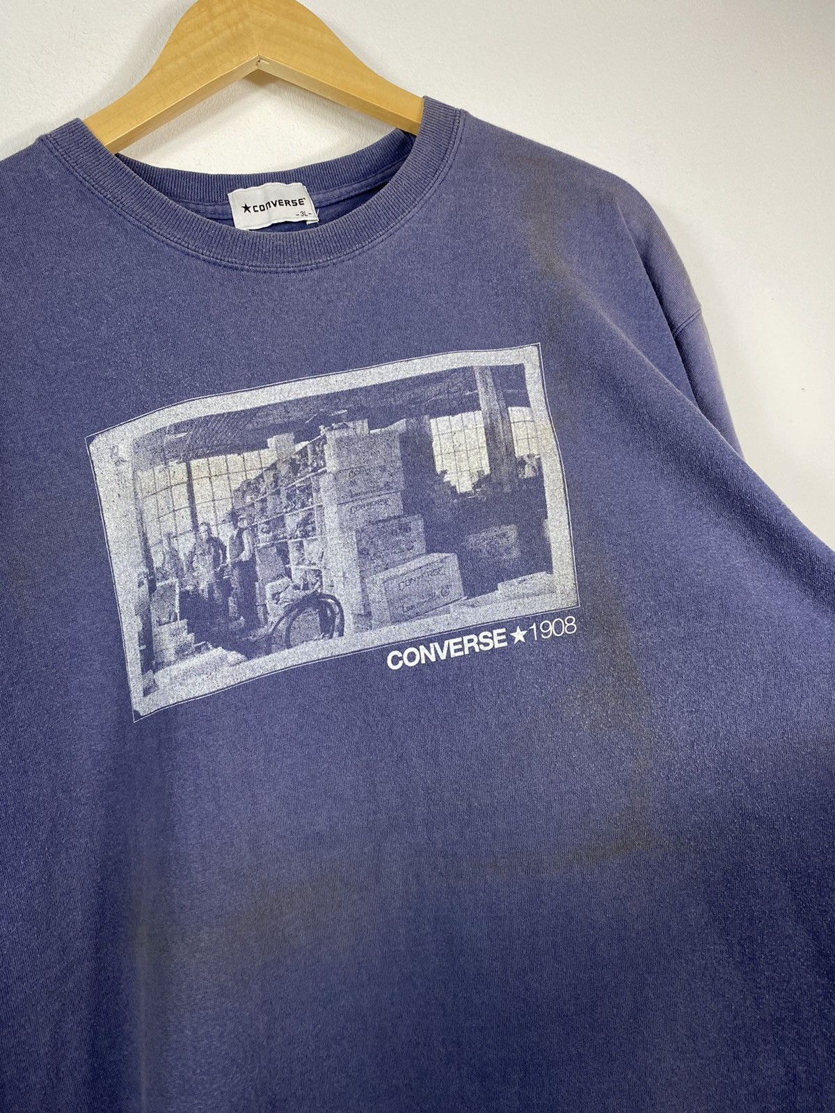 Converse × Vintage Vintage Converse T-shirt Size US XL / EU 56 / 4 - 3 Thumbnail