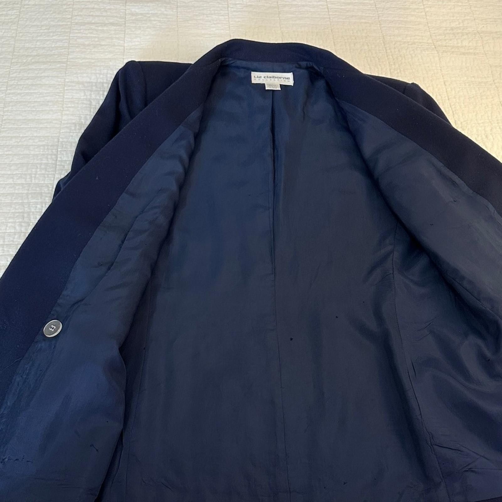 Other Liz Claiborne Collection Union Made sz 8 100% Wool Blazer Size L / US 10 / IT 46 - 5 Thumbnail
