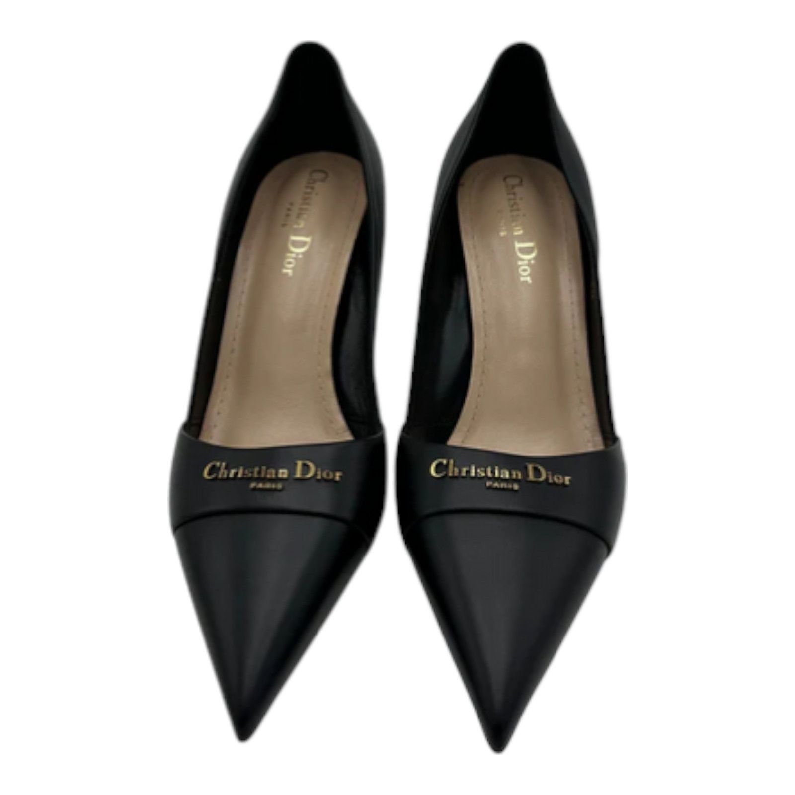 My Dior Pump Christian Dior in black leather size EU 38-US 8