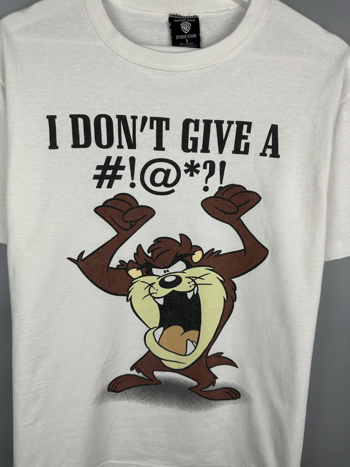 Vintage 1996 Vintage Taz Looney Tunes Cartoon T Shirt Tee 90s USA Size US M / EU 48-50 / 2 - 3 Thumbnail