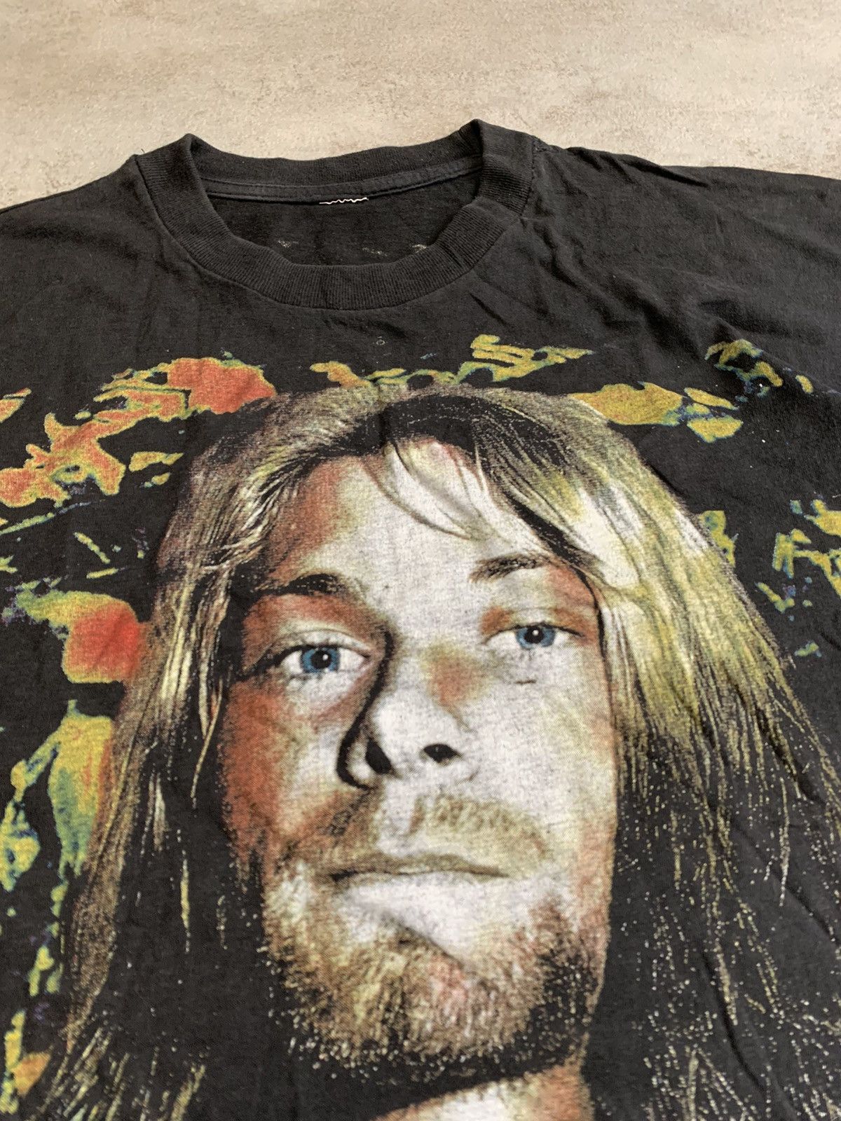 Nirvana × Vintage Vintage Kurt Cobain Nirvana 90’s Bootleg Tee Size US M / EU 48-50 / 2 - 4 Thumbnail