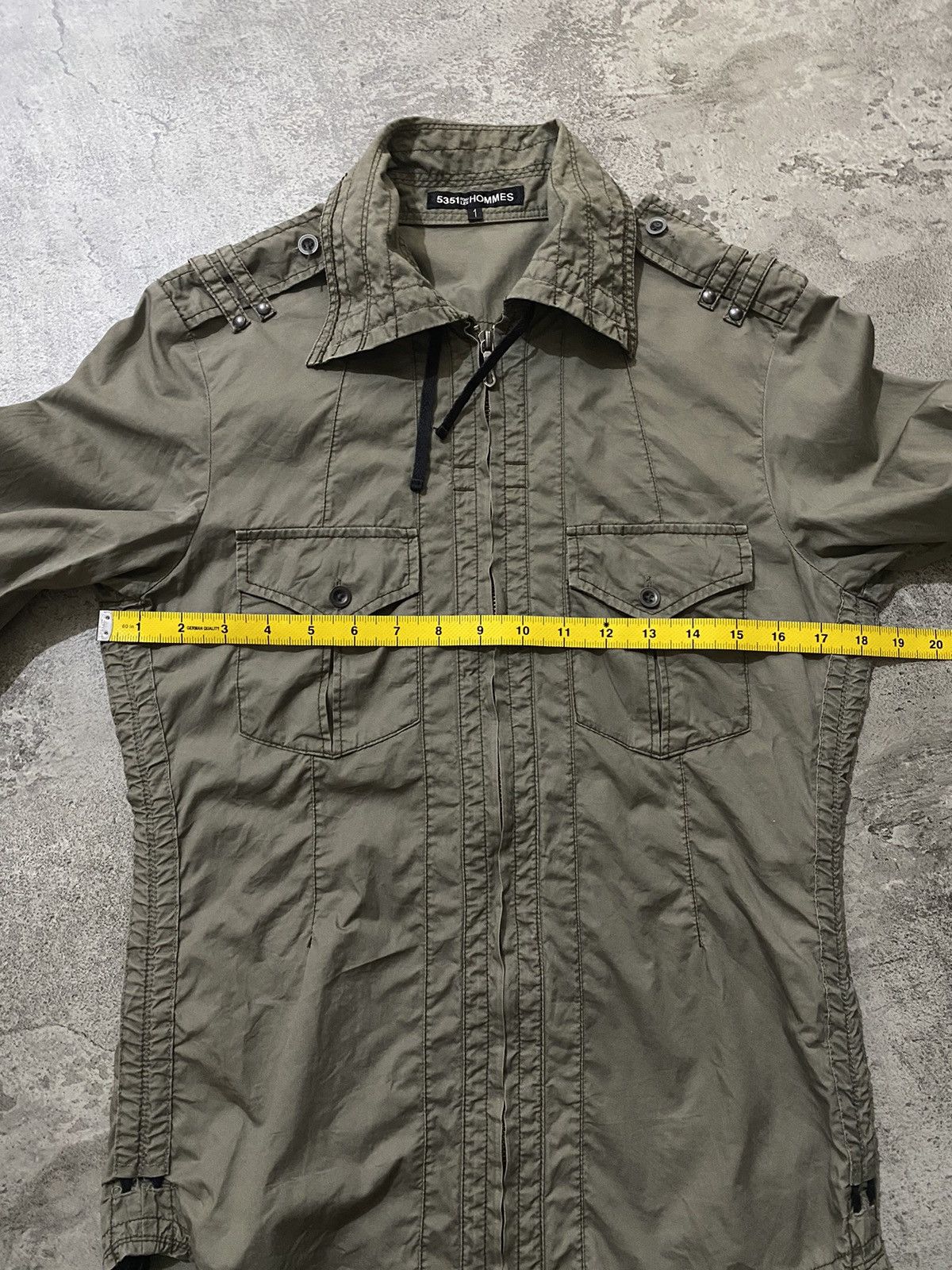 5351 POUR LES HOMMES 5351 Pour Les Hommes vkei lgb style zipper shirt Size US M / EU 48-50 / 2 - 10 Thumbnail