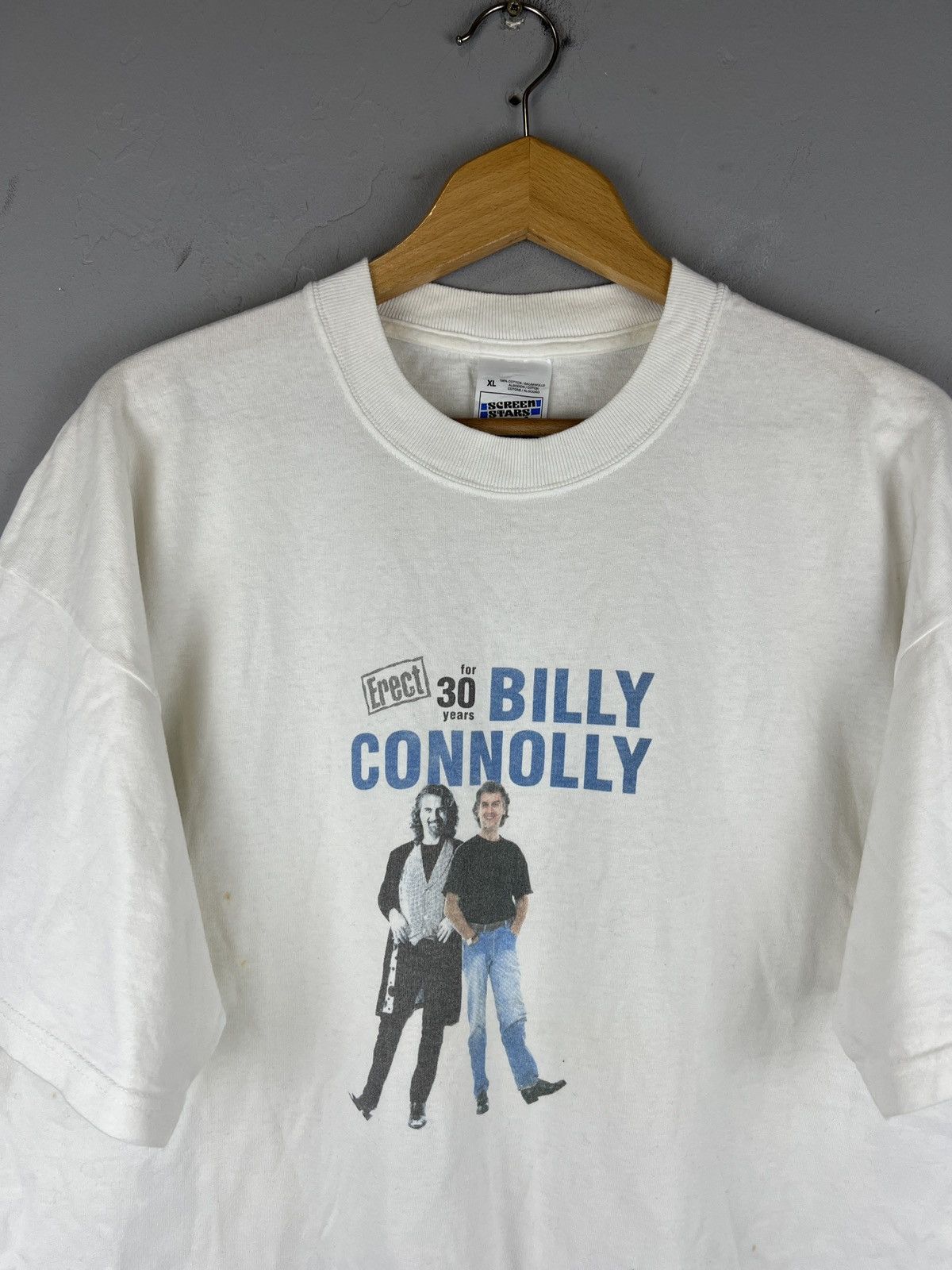 Band Tees × Vintage Vintage 90s Billy Connolly Live Tour PLAYBILL Size XL Size US XL / EU 56 / 4 - 2 Thumbnail