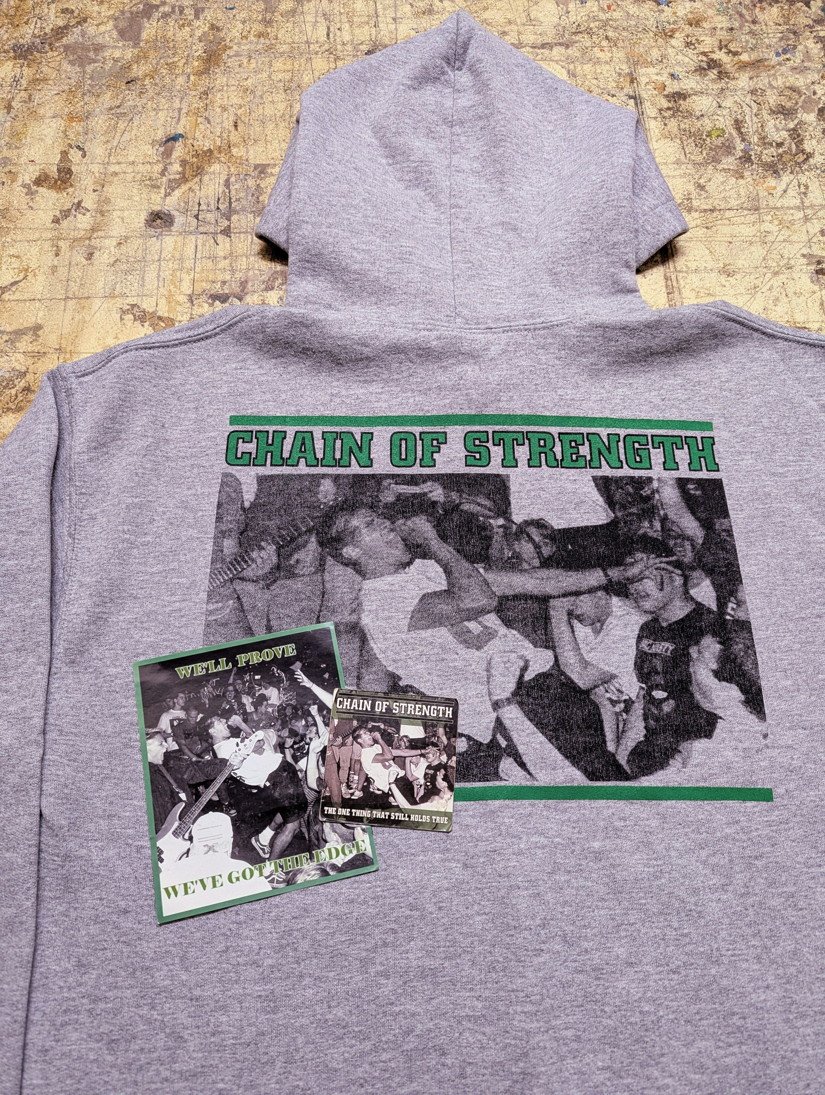 Band Tees Rare! 00s Chain Of Straight Promo Hoodie Size US M / EU 48-50 / 2 - 1 Thumbnail