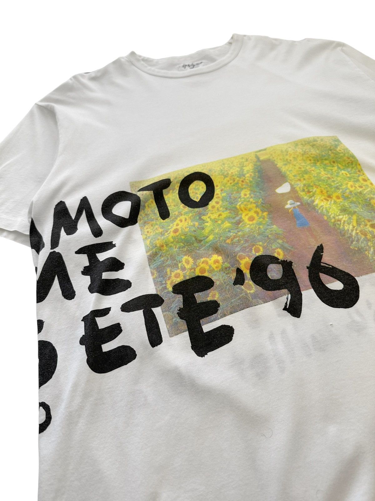 Yohji Yamamoto 1996 Summer Runway Single Wrap Sunflower Shirt Size US M / EU 48-50 / 2 - 2 Thumbnail