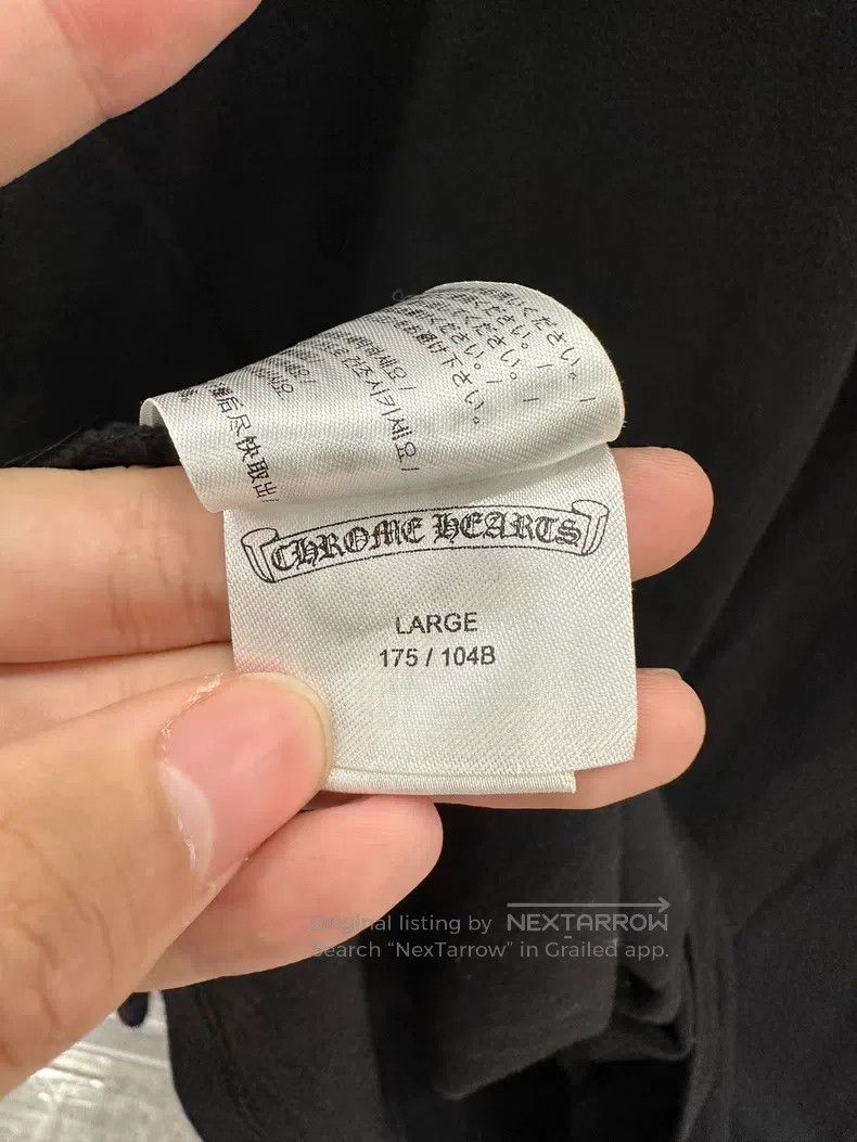 Chrome Hearts CHROME HEARTS Size L Blue cross Sanskrit long sleeves Size US L / EU 52-54 / 3 - 6 Thumbnail