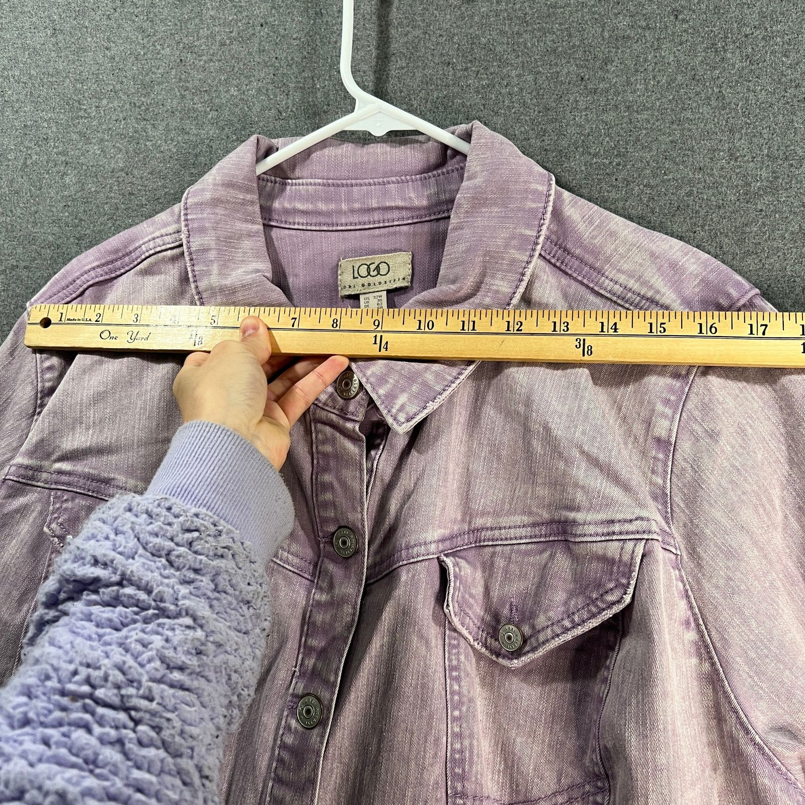 Other LOGO by Lori Goldstein Jeans Jacket Womens Size XXS / US 00 / IT 34 - 6 Thumbnail