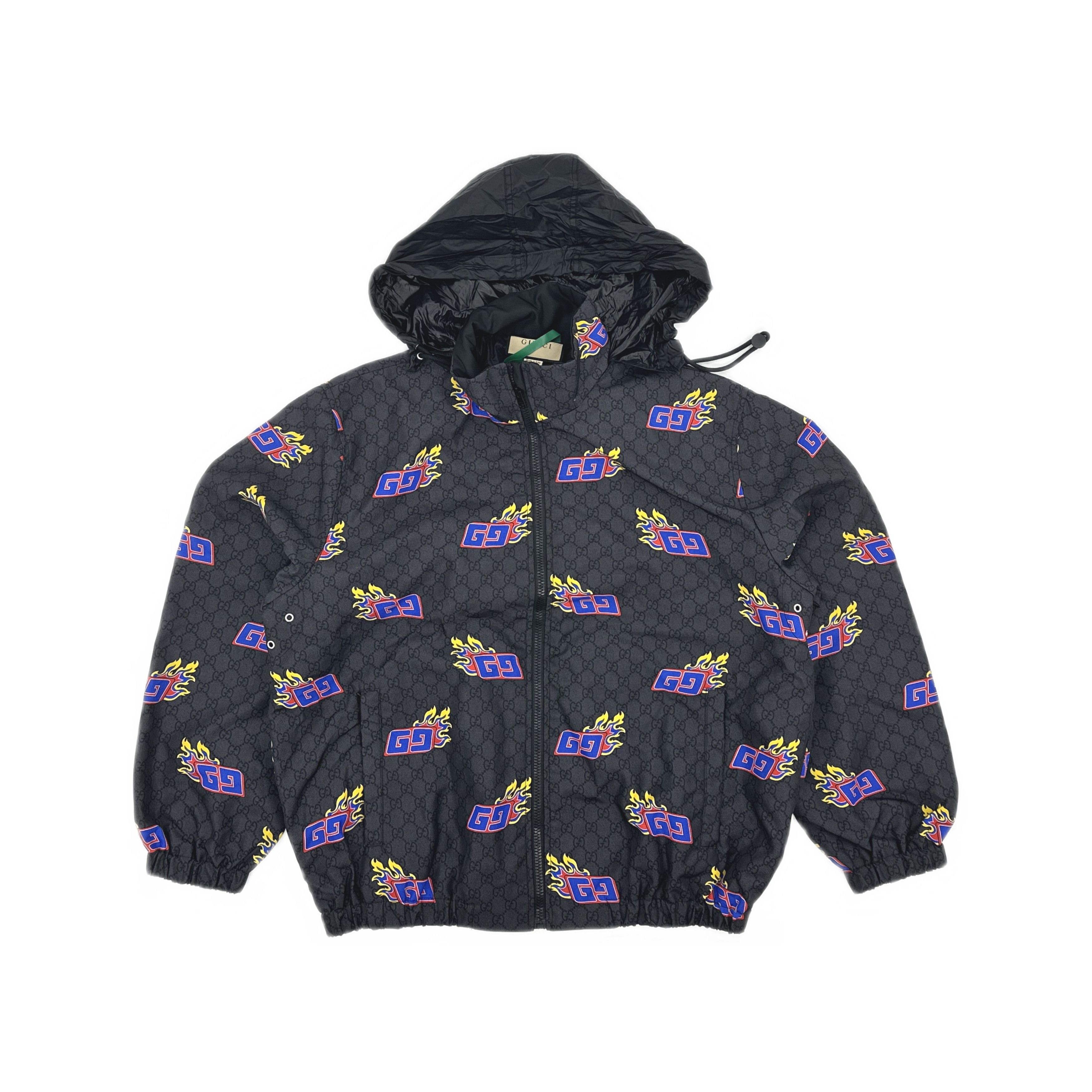 Gucci Gucci SS24 Logo Flame Print Jacket Size 46 Size US S / EU 44-46 / 1 - 1 Thumbnail