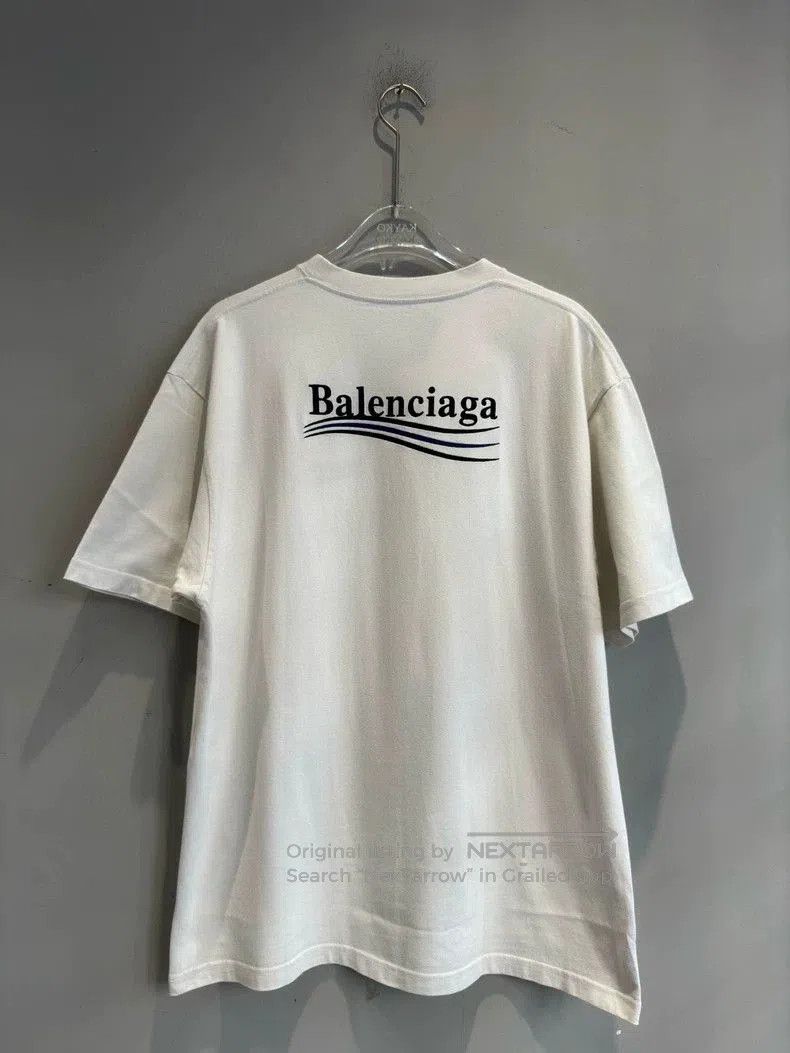 Balenciaga Balenciaga White Coke Print T-shirt. Size US M / EU 48-50 / 2 - 2 Thumbnail