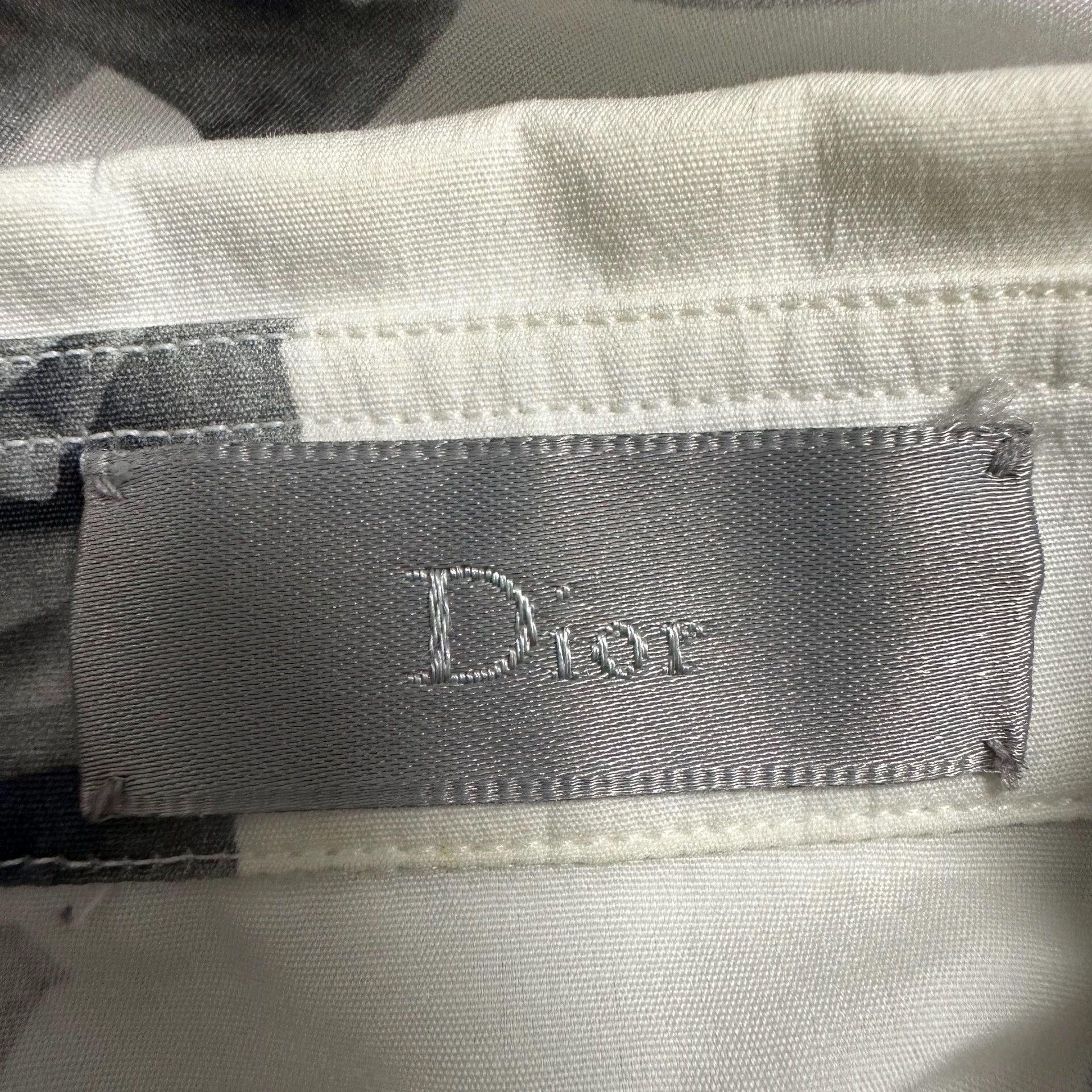 Dior Dior White Rose Allover Print Shirt 37 Size US XS / EU 42 / 0 - 4 Thumbnail
