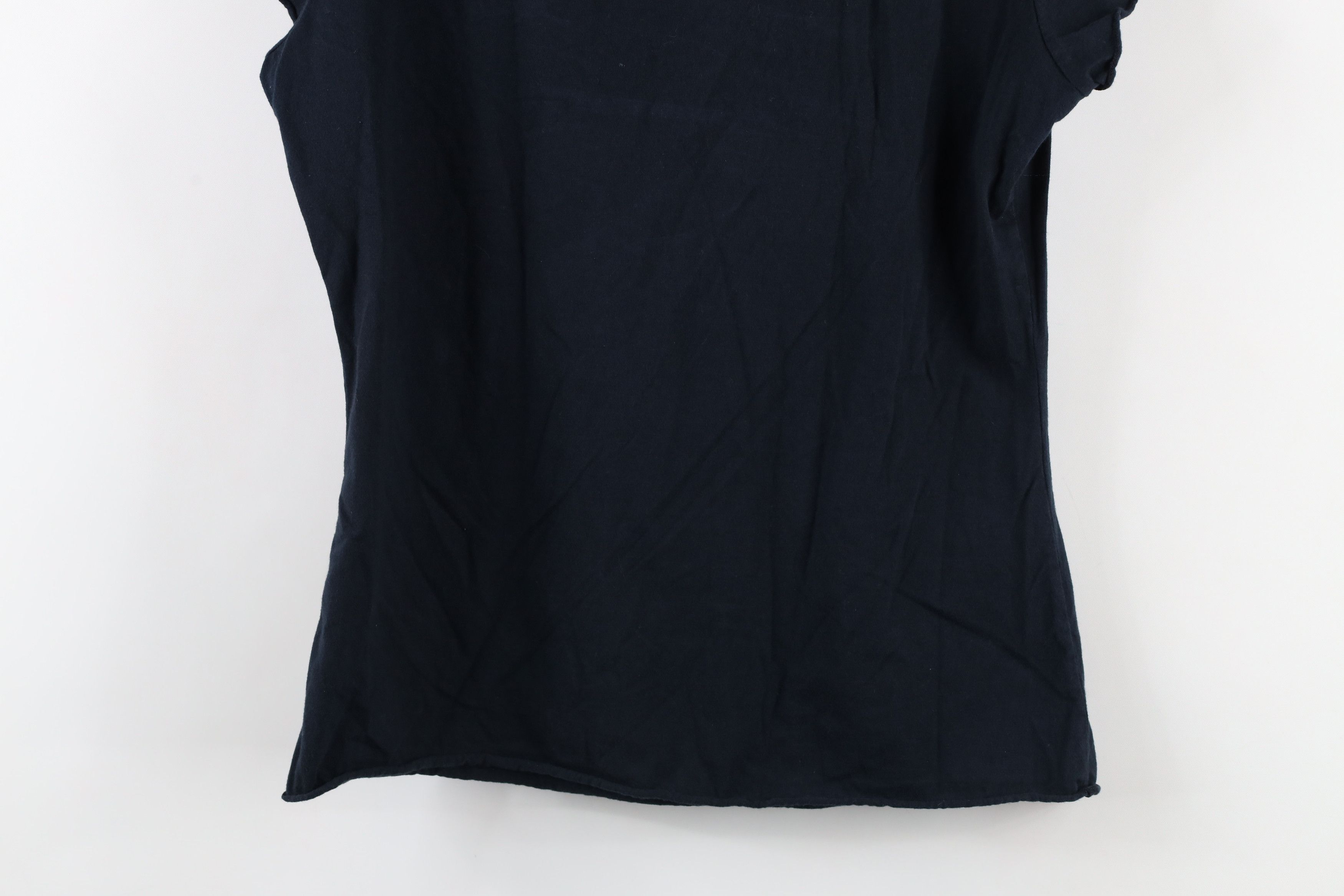 Johnny Was × Vintage Vintage 90s Johnny Was Marled Blank V-Neck T-Shirt Black USA Size M / US 6-8 / IT 42-44 - 10 Thumbnail