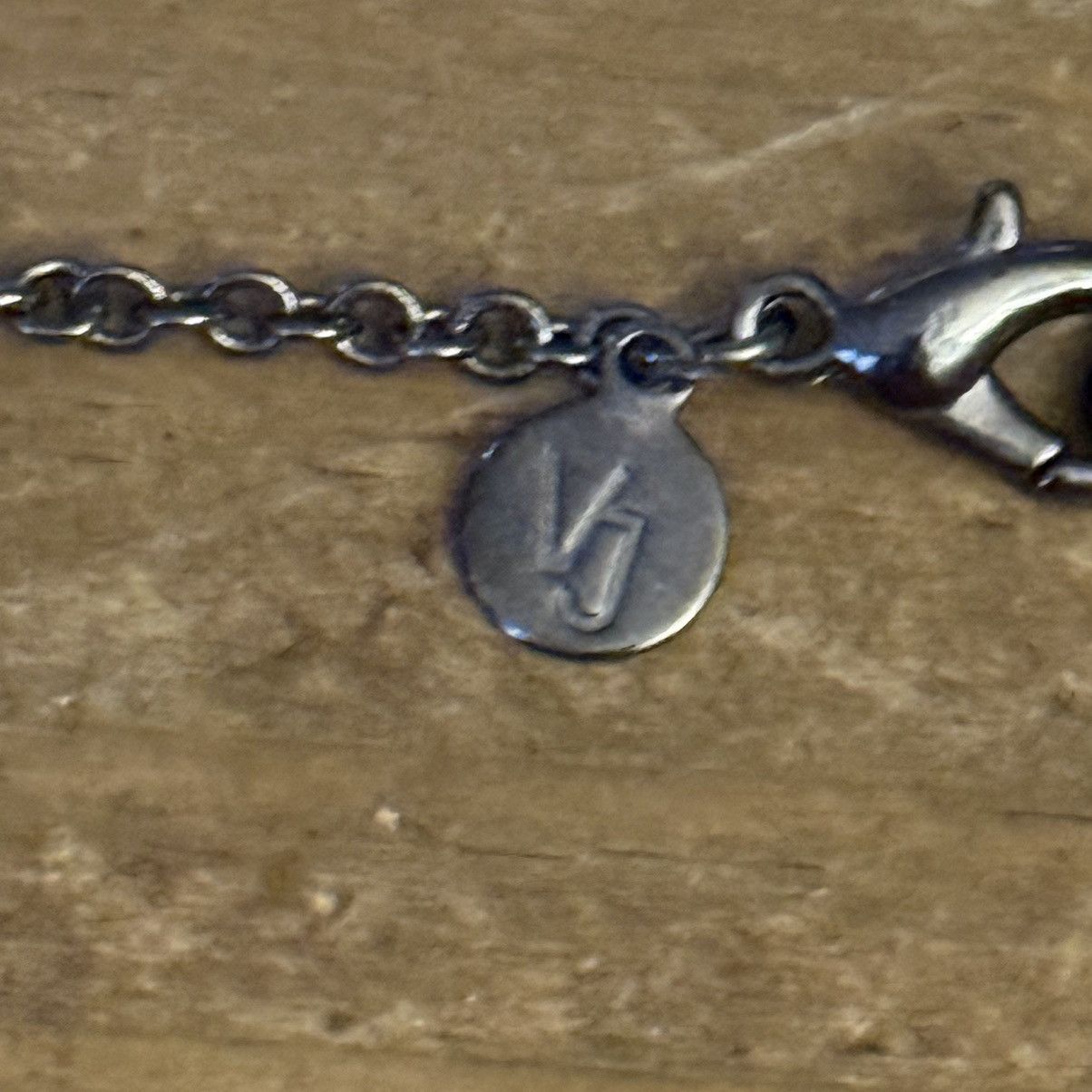 Other Victor Jansen gunmetal iridescent dangle bead chain necklace Size ONE SIZE - 4 Thumbnail