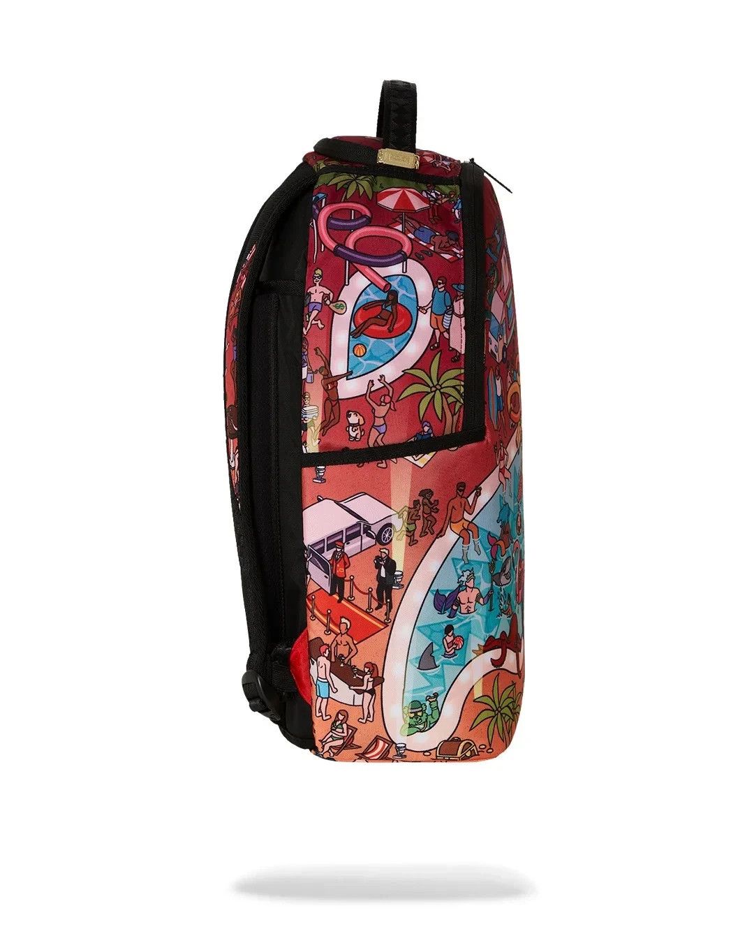 Sprayground THE PARTY DONT SHARK DLXR BACKPACK Size ONE SIZE - 3 Thumbnail