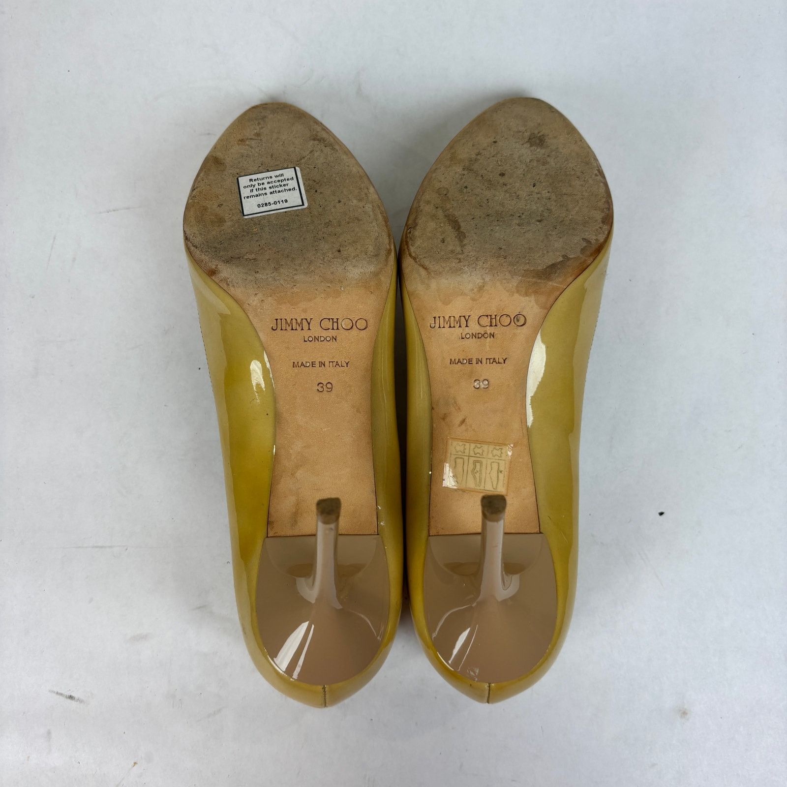 Jimmy Choo Jimmy Choo Patent Leather High Heels Pumps Women's 39 US 9 Size US 9 / IT 39 - 8 Thumbnail