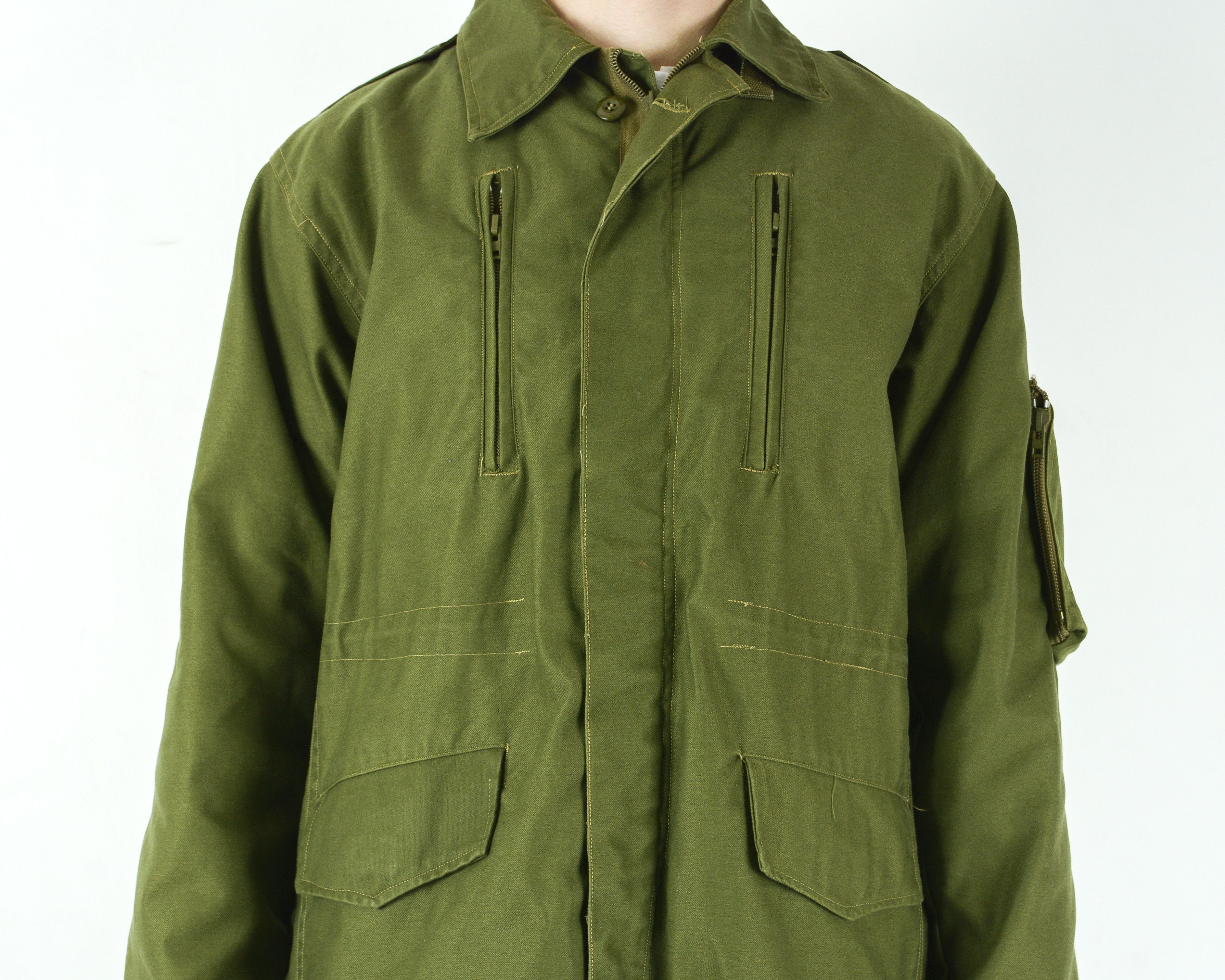 Vintage Spanish 80s Oreitio M84 Jacket Men Foreign Tercio Military Size US L / EU 52-54 / 3 - 2 Thumbnail