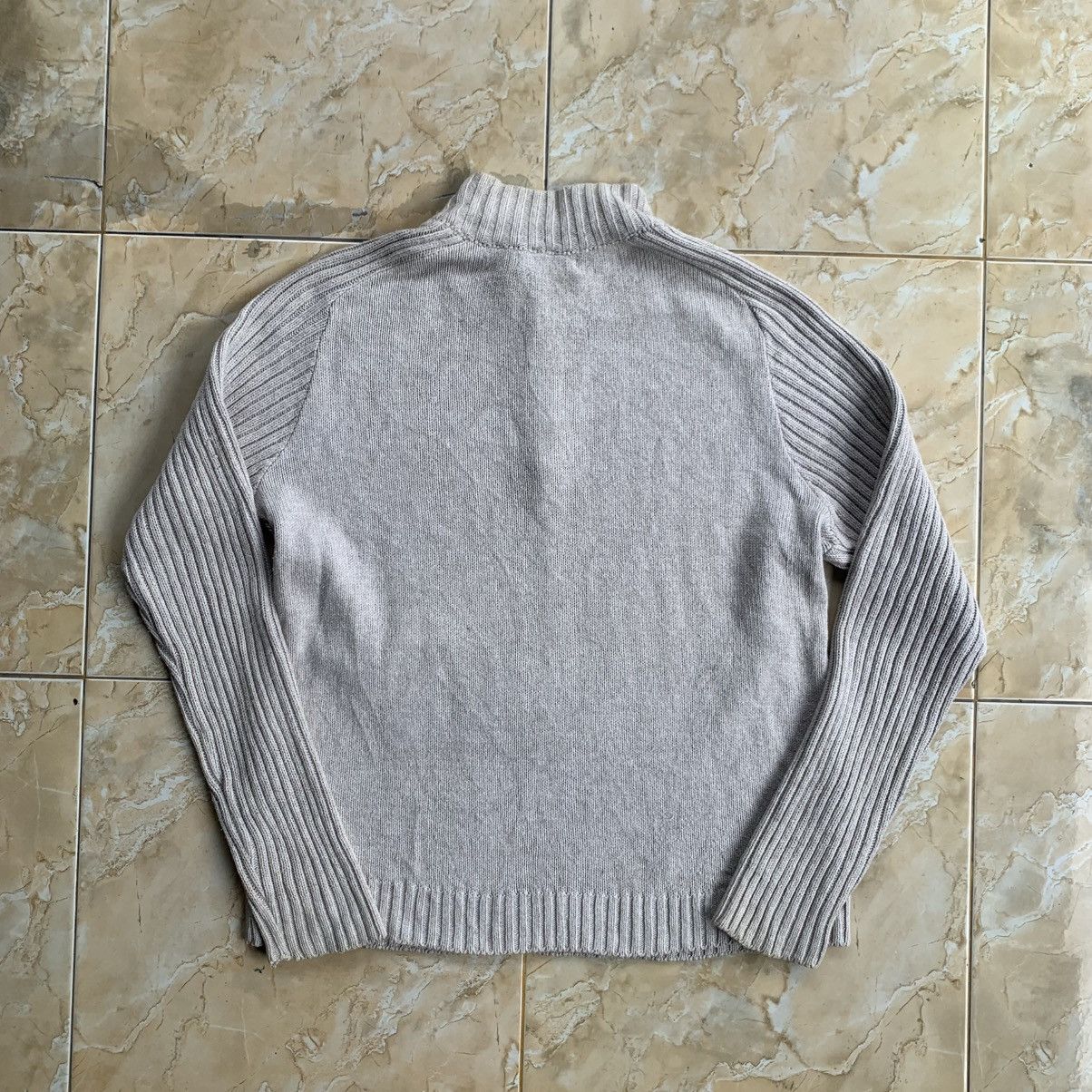 Yves Saint Laurent Yves Saint Laurent pour Homme Half-Zip Knit Sweater Size US M / EU 48-50 / 2 - 9 Thumbnail