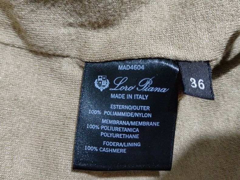 Loro Piana Loro piana Size 36 Khaki hooded jacket 2506-Nextarrow Size US XXS / EU 40 - 4 Thumbnail