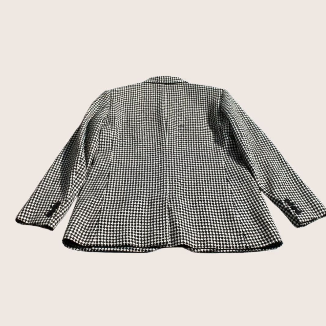 The Kooples VINTAGE The Kooples Blazer Women 38 EU 6 US Black Houndstooth Jacket Academia Heritage Size XS / US 0-2 / IT 36-38 - 1 Thumbnail