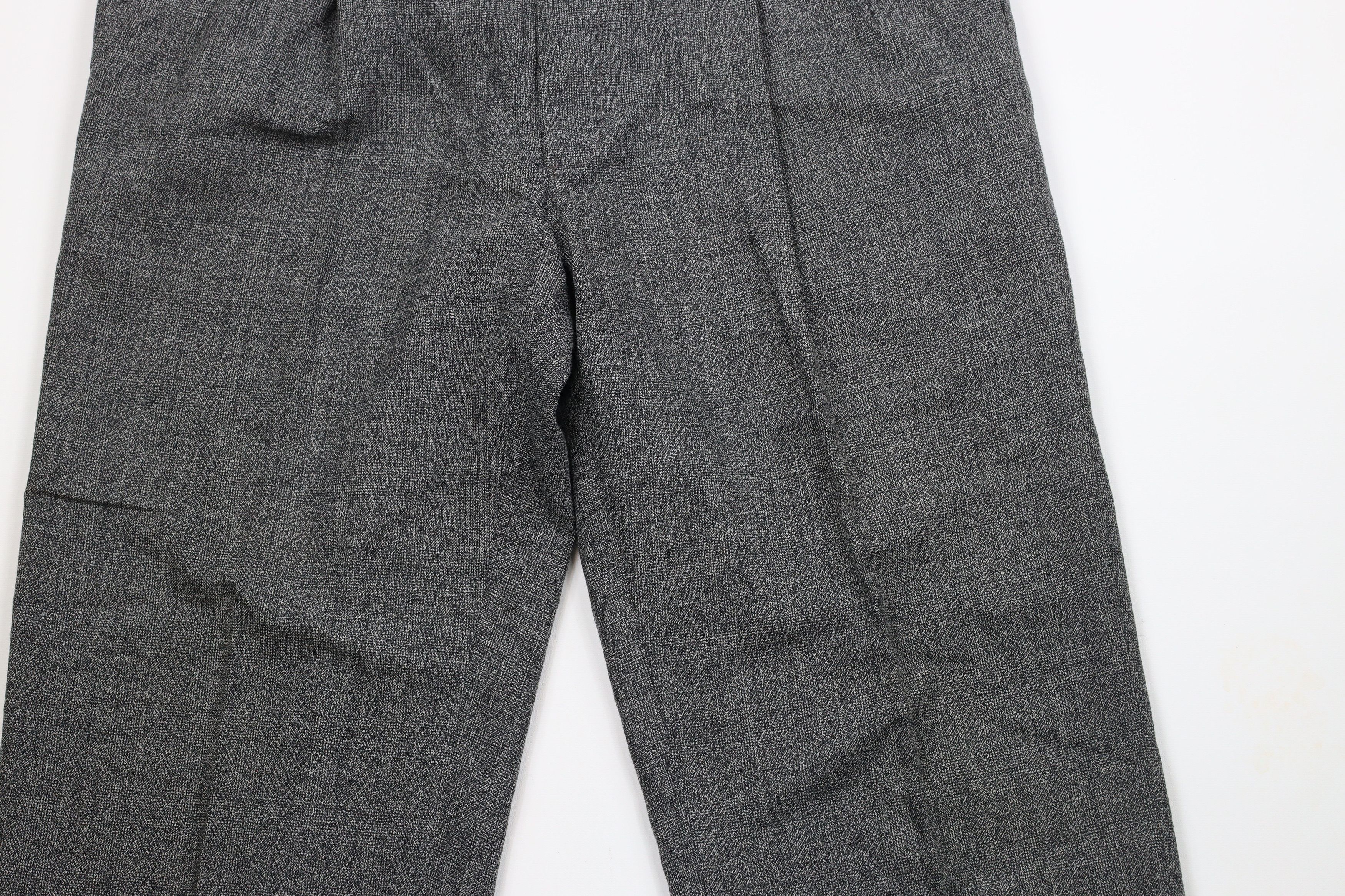 Vintage Vintage 70s Streetwear Wool Knit Wide Leg Bell Bottoms Pants Size US 38 / EU 54 - 3 Thumbnail
