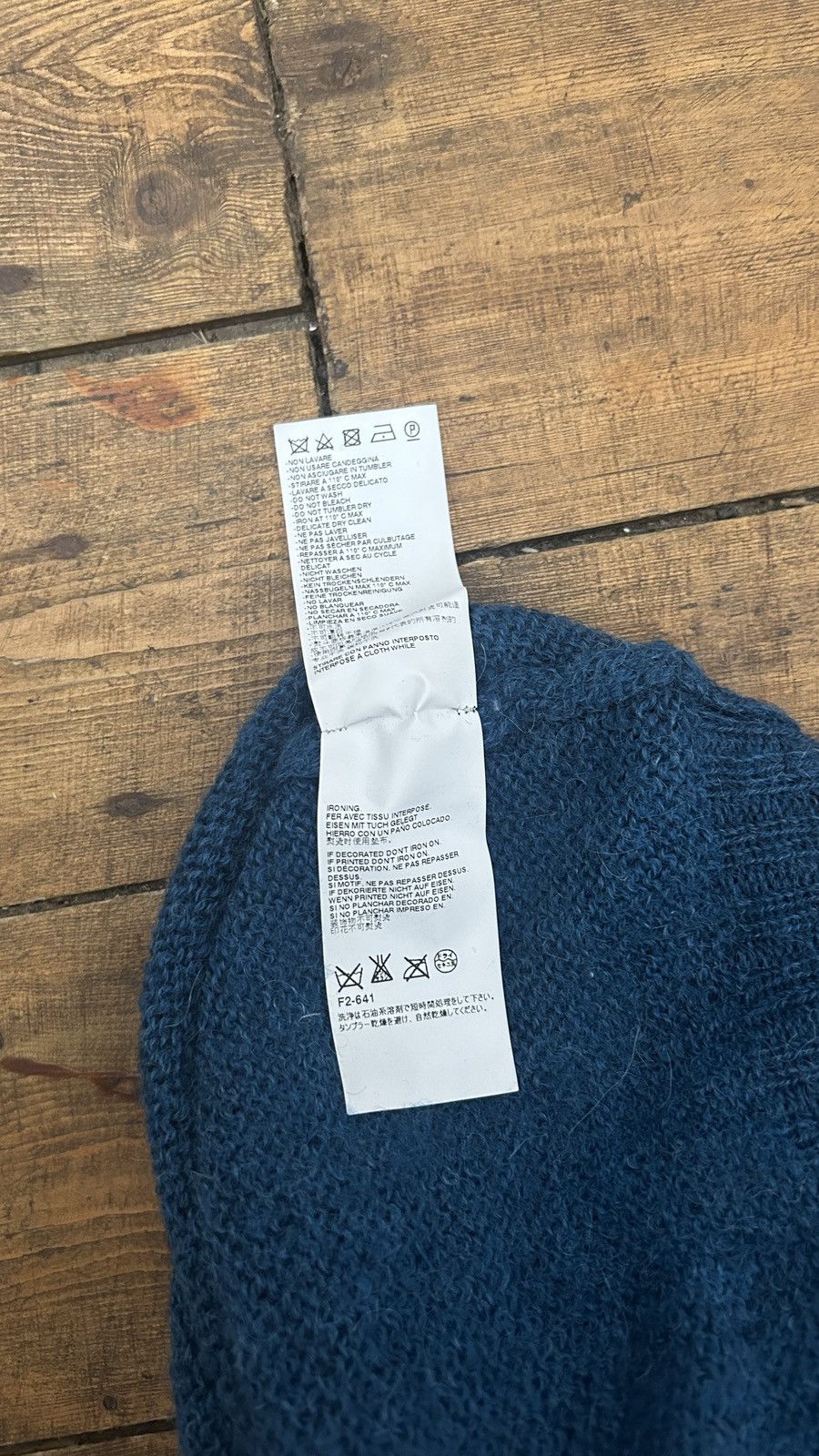 Maison Margiela Maison Margiela Curved Knit Mohair Sweater Size US S / EU 44-46 / 1 - 6 Thumbnail