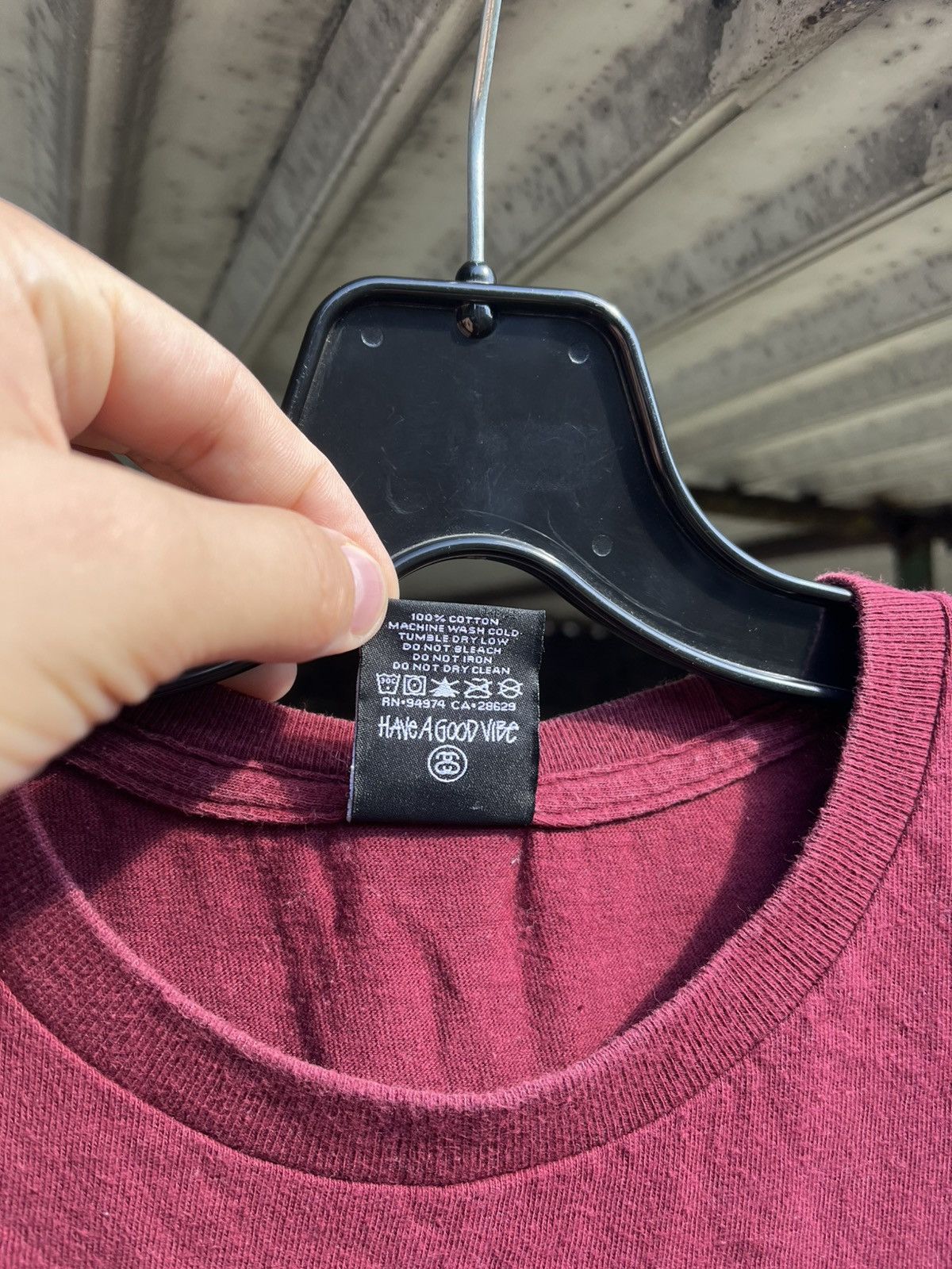 Stussy Vintage Stussy boxy oversize spellout tee y2k skate style Size US L / EU 52-54 / 3 - 4 Thumbnail
