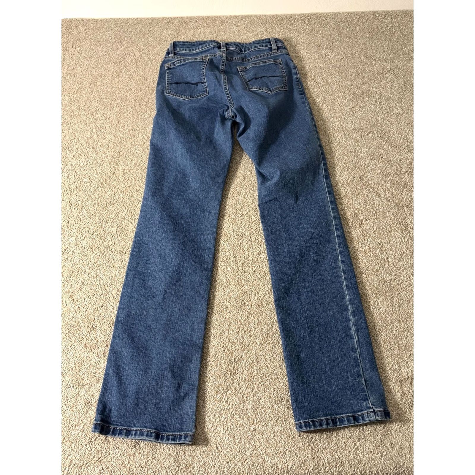 The Mountain Blue Mountain Jeans Women 4 Blue Straight Leg Regular Fit Denim 28x30 Size 27" / US 4 / IT 40 - 7 Thumbnail