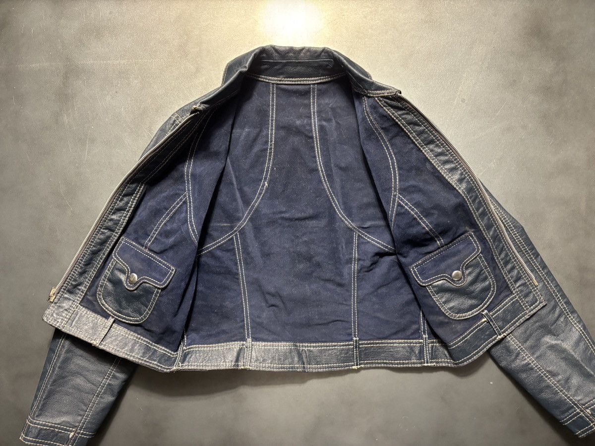 Vintage True Vintage Ricky Jacket Reversible Crop Two Tone Trucker Size US XS / EU 42 / 0 - 4 Thumbnail