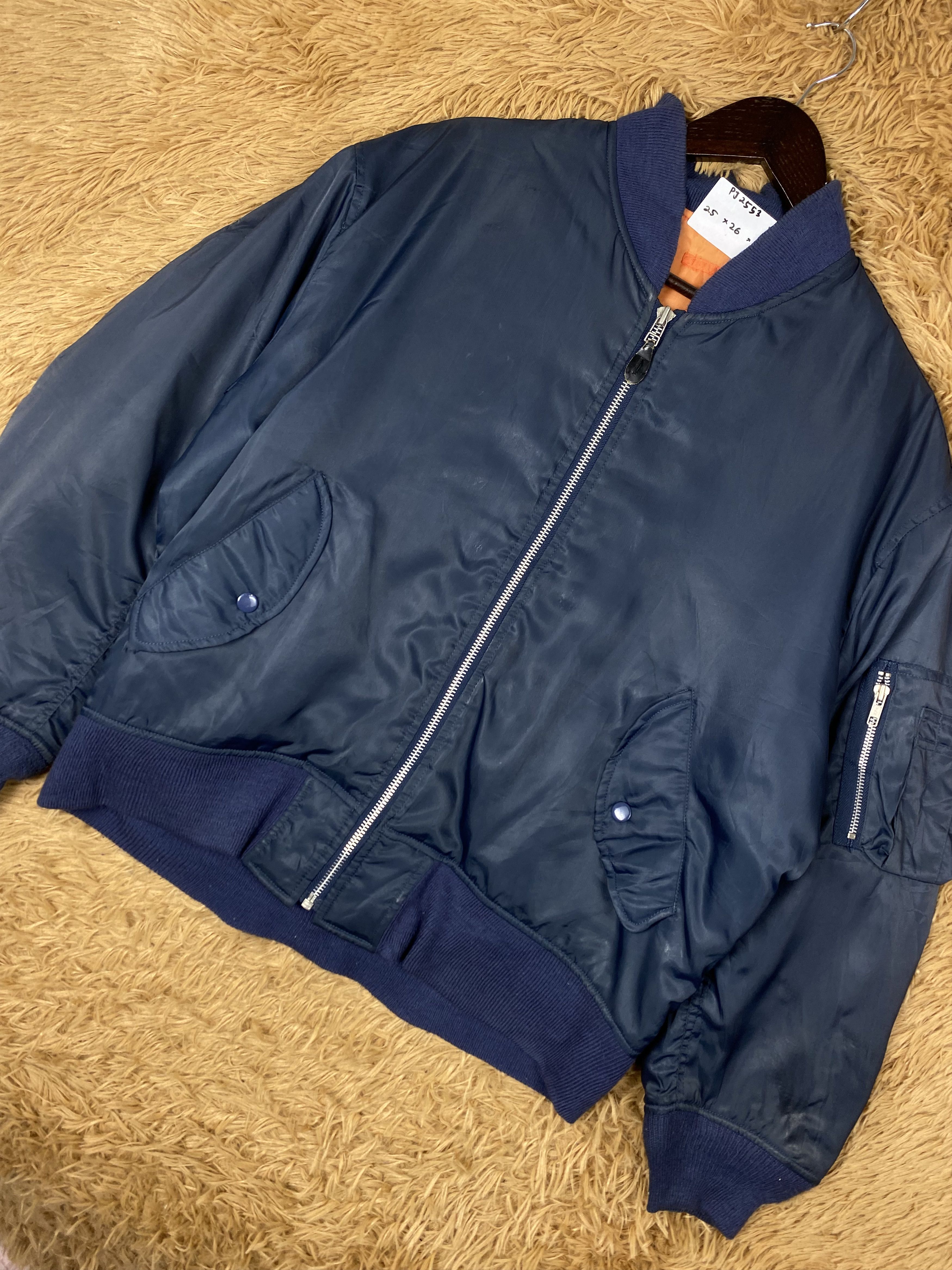 Japanese Brand Vintage Japanese Brand Bombers Jacket PJ2553 Size US L / EU 52-54 / 3 - 2 Thumbnail