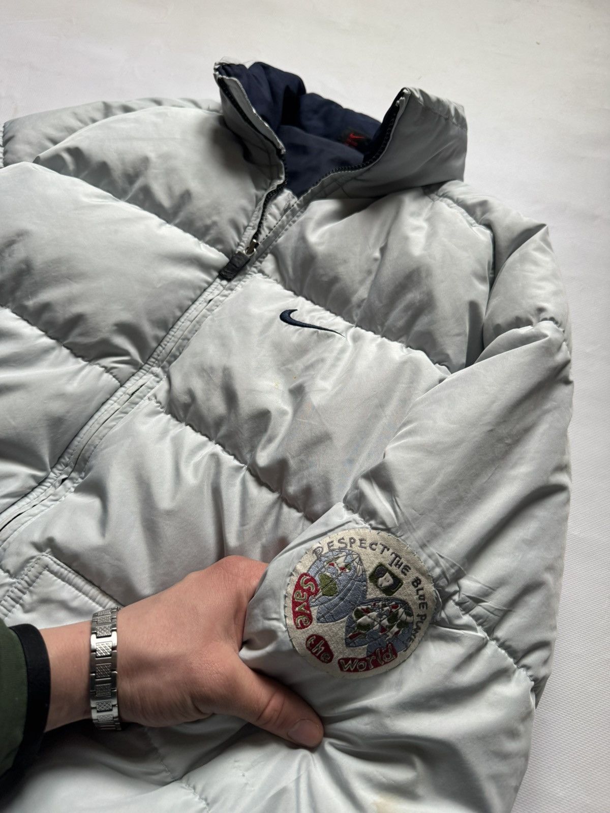 Nike Vintage Nike Puffer Jacket – Clean Minimal / Y2K Size US M / EU 48-50 / 2 - 7 Thumbnail