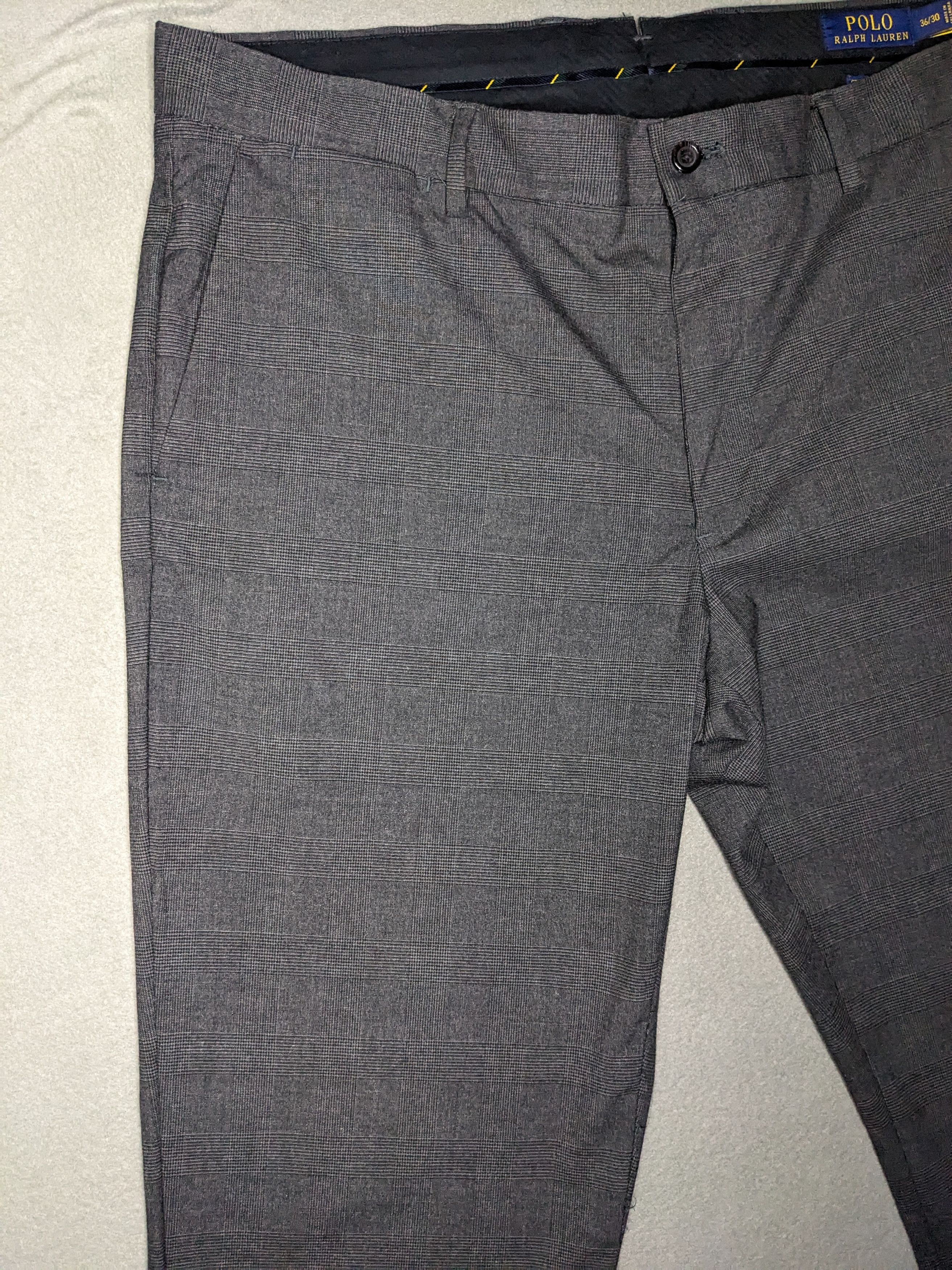 Polo Ralph Lauren Polo Ralph Lauren Stretch Straight Pants 38x30 Prince Wales Size US 38 / EU 54 - 4 Thumbnail