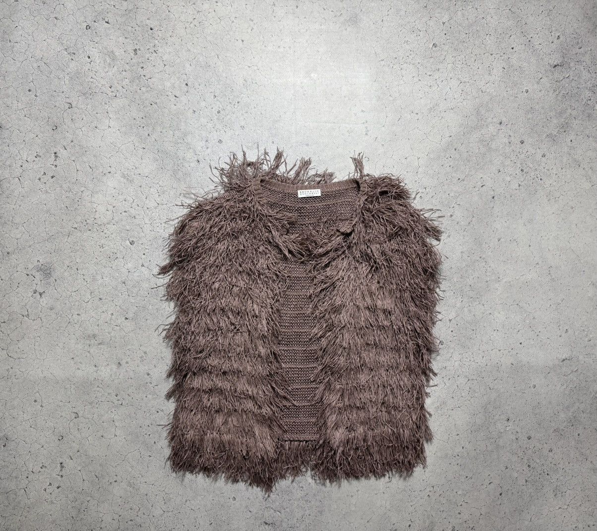 Brunello Cucinelli Brunello Cucinelli Women’s Cardigan Vest Textured Knit Gilet Size M / US 6-8 / IT 42-44 - 2 Thumbnail