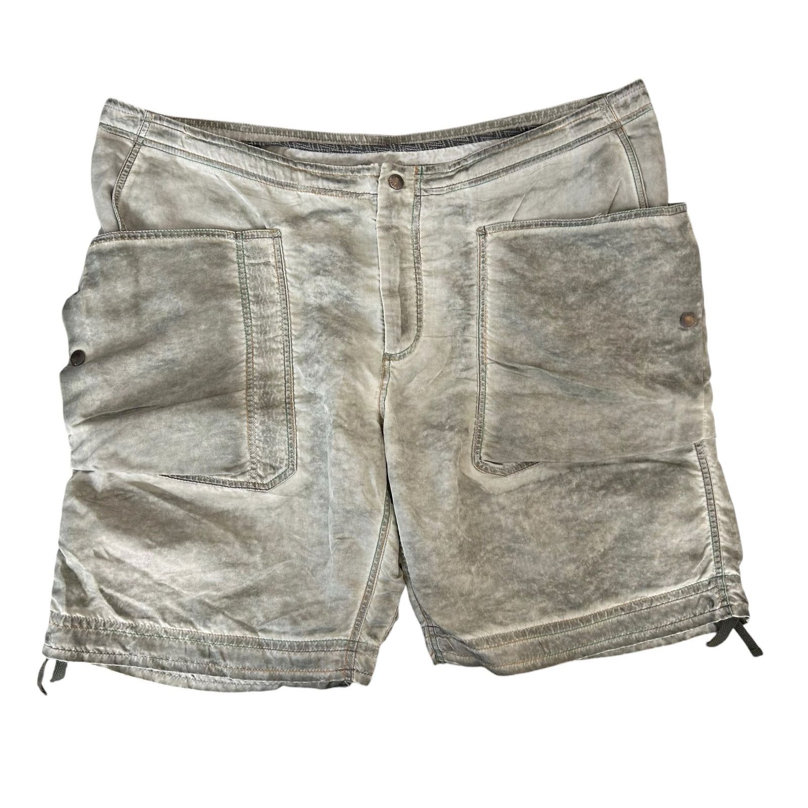 Missoni Missoni Green Burn Out Utility Shorts Sz 42 Size US 42 / EU 58 - 1 Thumbnail