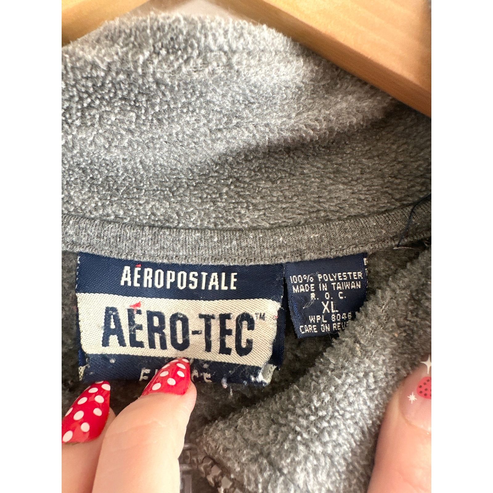 Aeropostale 90s Aeropostale Half Zip Fleece Mens XL Size US XL / EU 56 / 4 - 6 Thumbnail