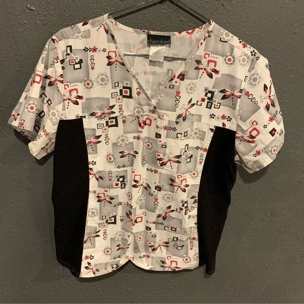 Cherokee Cherokee Scrub Top Size XL / US 12-14 / IT 48-50 - 1 Thumbnail