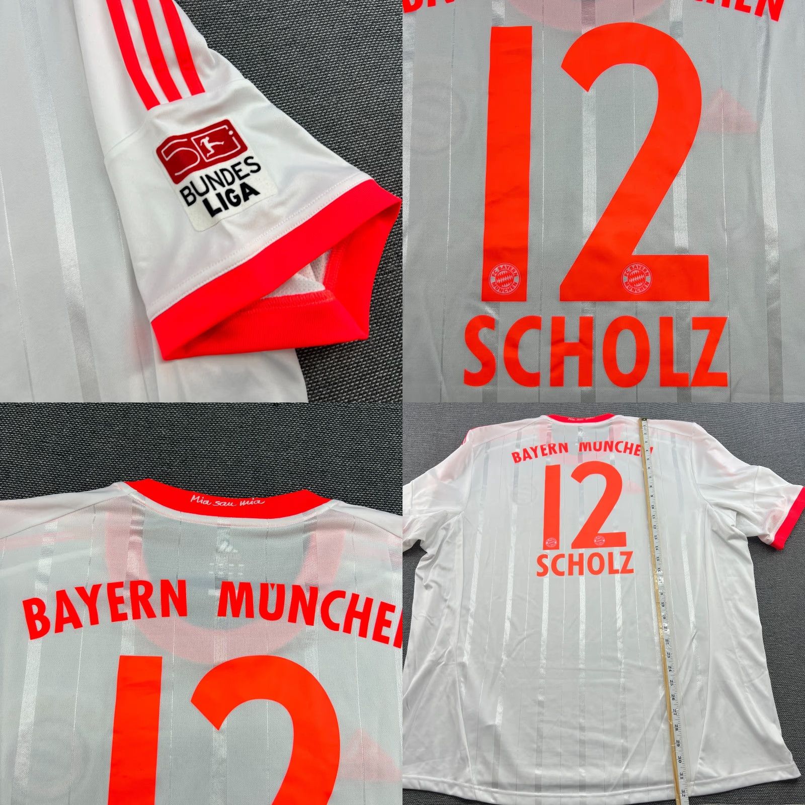 Adidas adidas Bayern Munich 2012 2013 Away Football Jersey Mens 3XL Shirt Soccer White Size US XXL / EU 58 / 5 - 8 Thumbnail