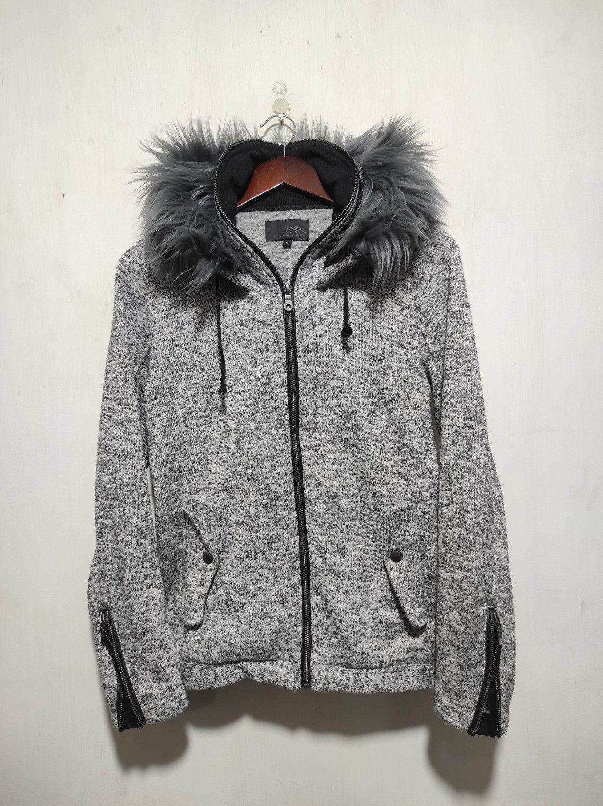 Mossimo Mossimo zip fur hoodie LBG style Size US S / EU 44-46 / 1 - 8 Thumbnail