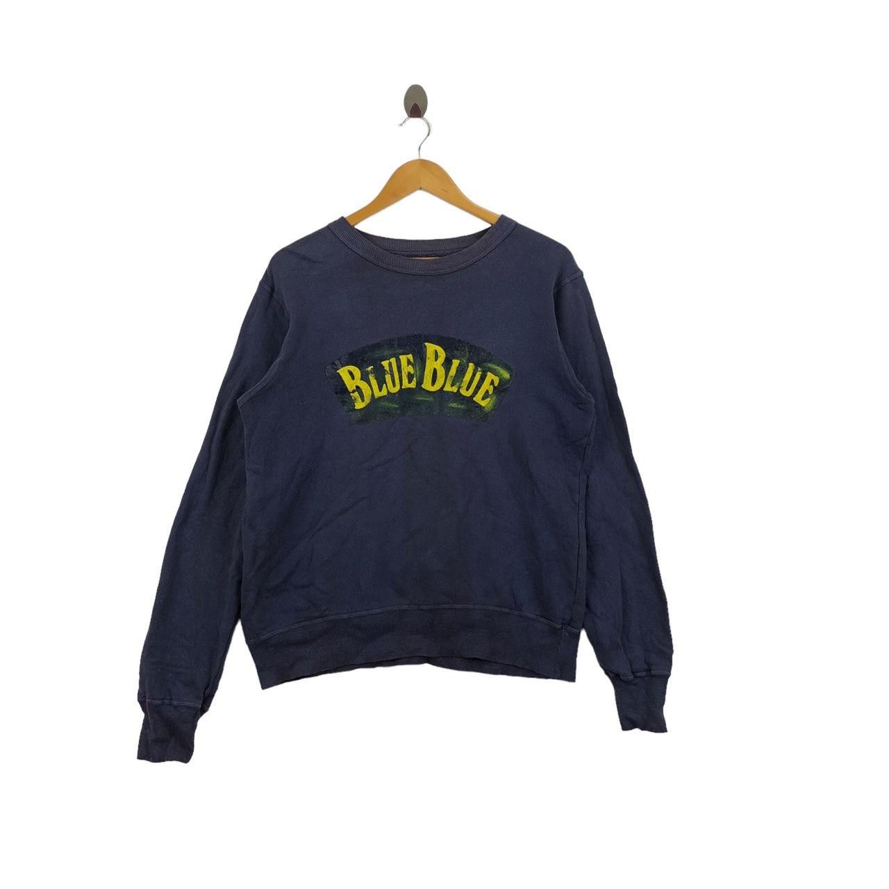 Blue Blue Japan Vintage BLUE BLUE JAPAN Natural Dye Indigo Sweatshirt Size US M / EU 48-50 / 2 - 1 Thumbnail