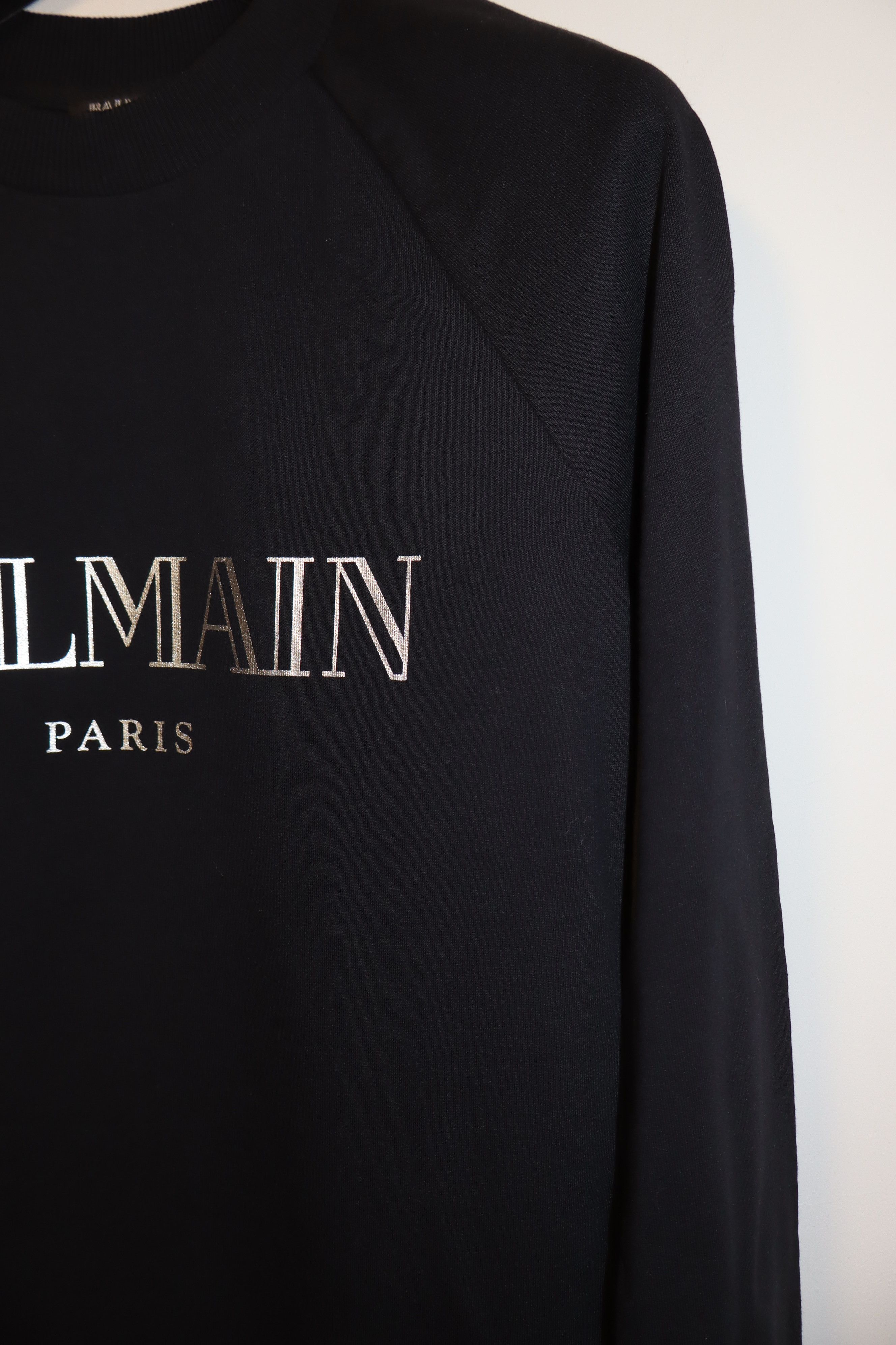 Balmain Logo print sweatshirt Size XS / US 0-2 / IT 36-38 - 2 Thumbnail