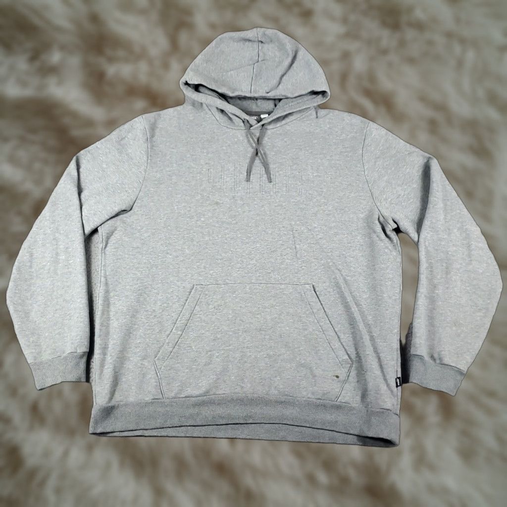 Puma VINTAGE PUMA Hoodie Pullover Mens XL Gray Casual Sports All Seasons Size US XL / EU 56 / 4 - 1 Thumbnail