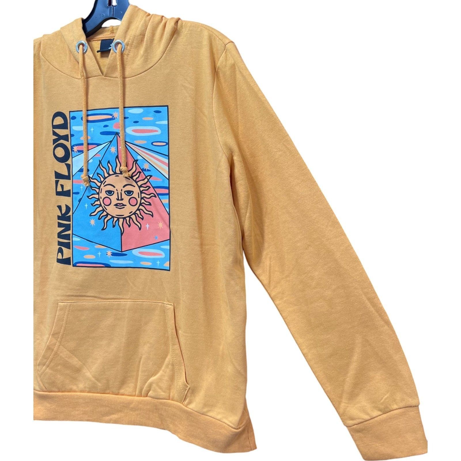Pink Floyd Pink Floyd - Men's Long Sleeve Hooded Sweatshirt - Yellow - Size US M / EU 48-50 / 2 - 15 Thumbnail